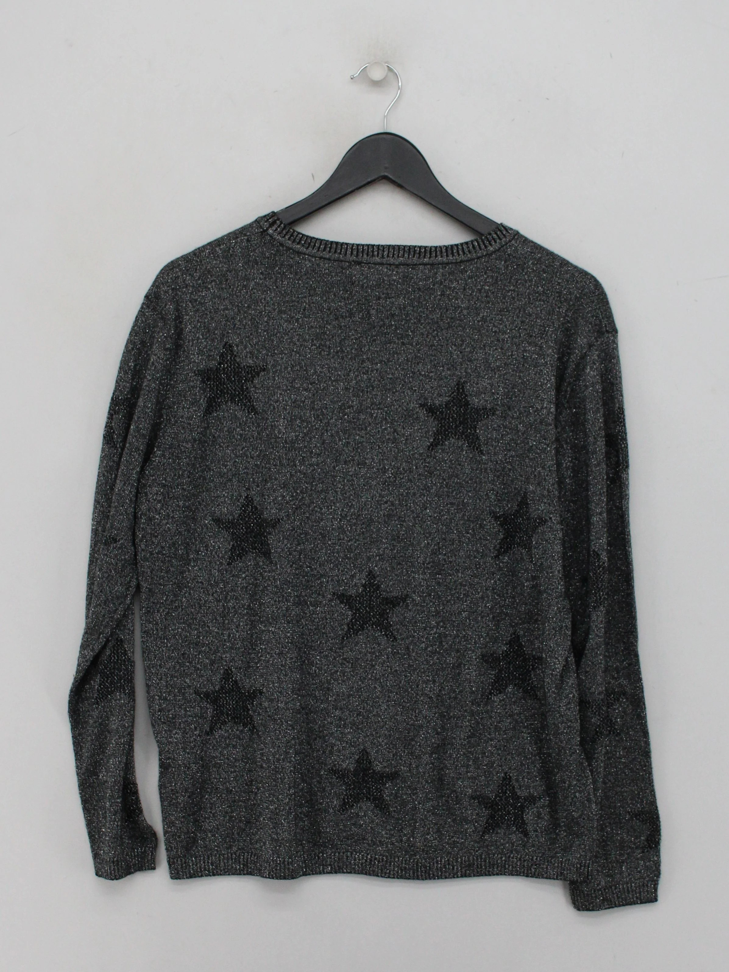 Hush Women's Jumper S Grey Cotton with Acrylic, Polyester Pullover - Image 2
