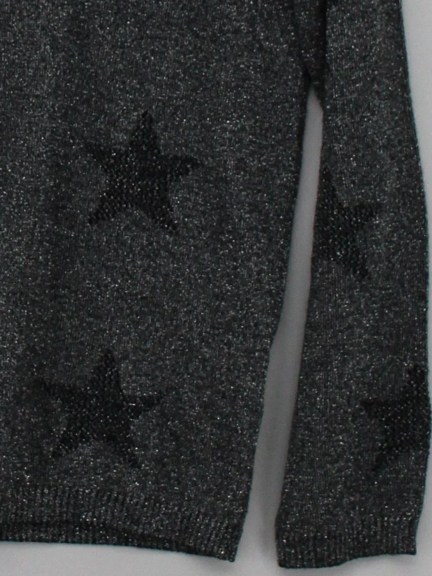 Hush Women's Jumper S Grey Cotton with Acrylic, Polyester Pullover - Image 4