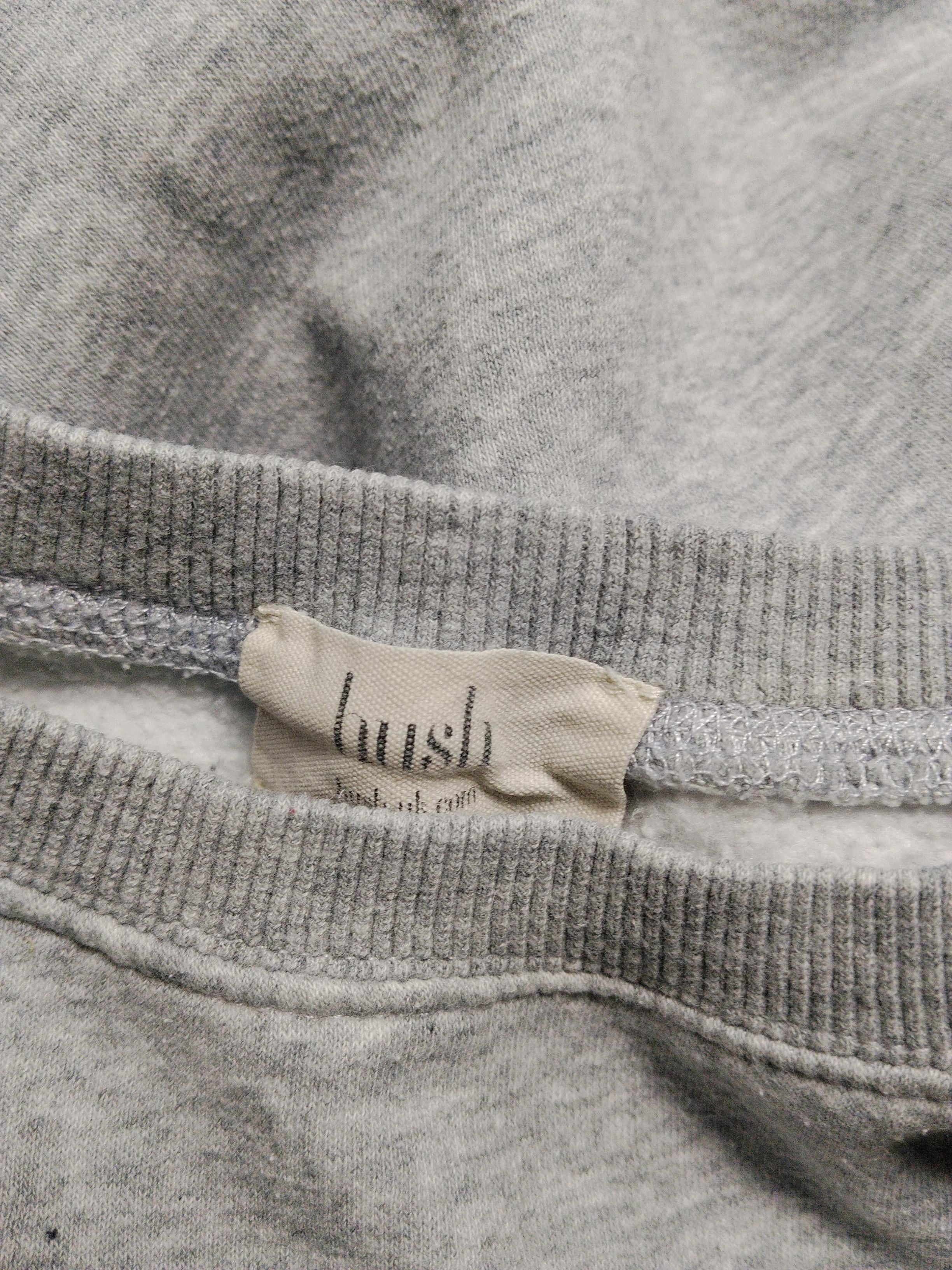 Hush Women's Jumper S Grey Graphic Cotton with Polyester Crew Neck Pullover - Image 5