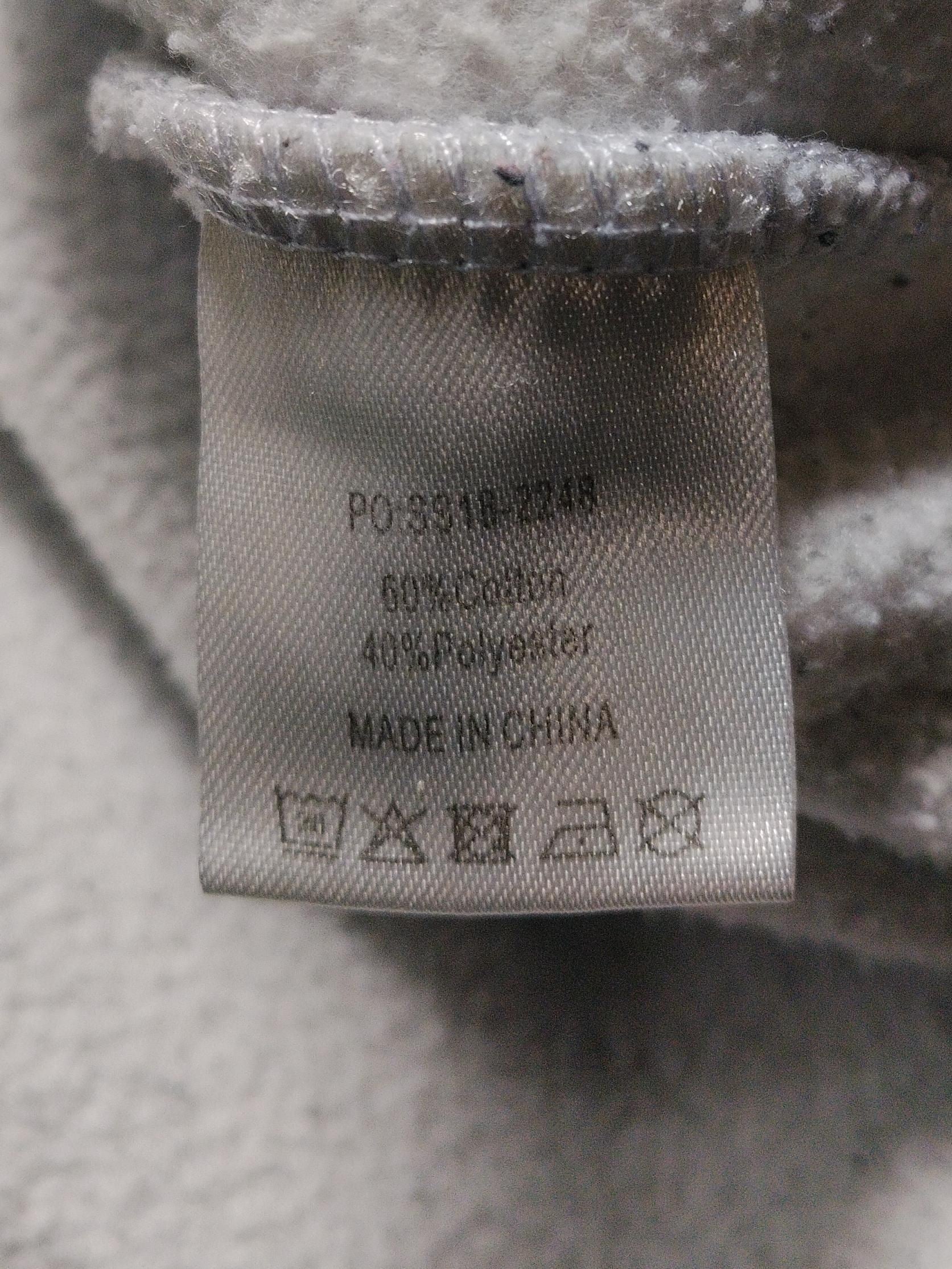 Hush Women's Jumper S Grey Graphic Cotton with Polyester Crew Neck Pullover - Image 6