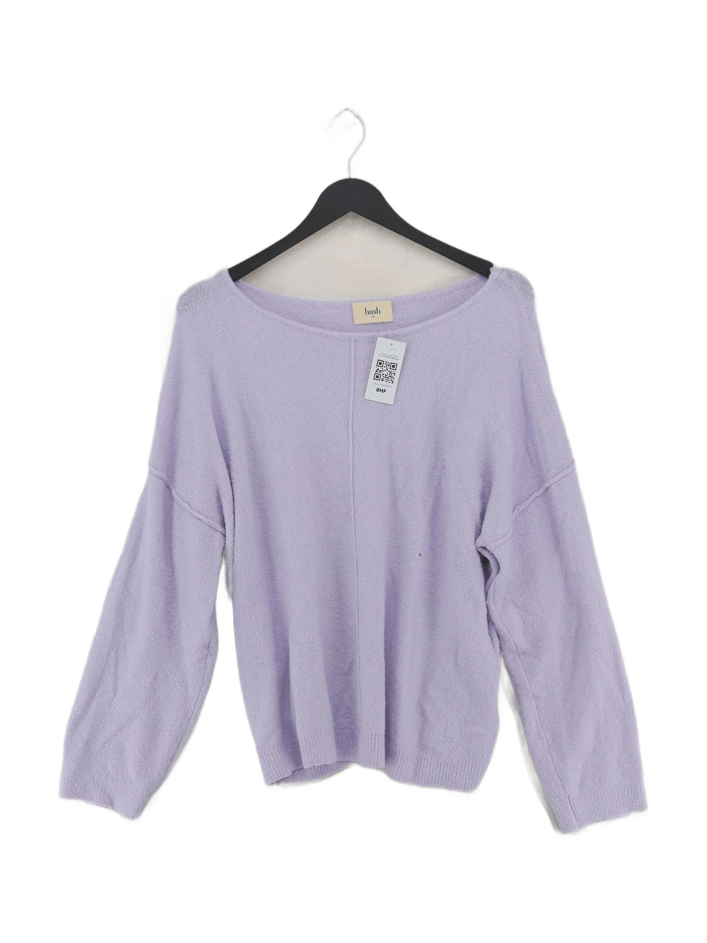 Hush Women's Jumper S Purple Cotton
