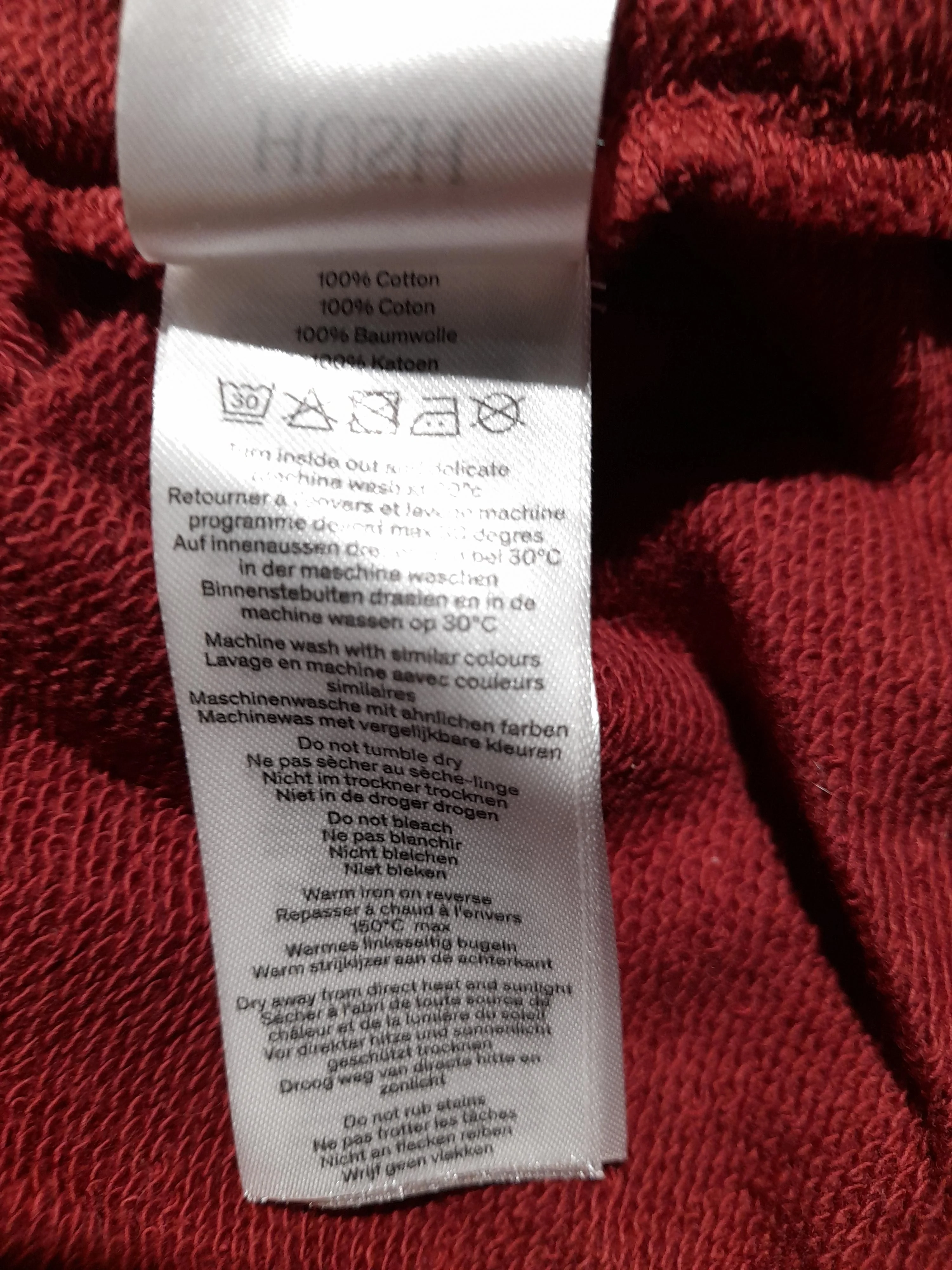 Hush Women's Jumper S Red 100% Cotton V-Neck Pullover New with tags - Image 6