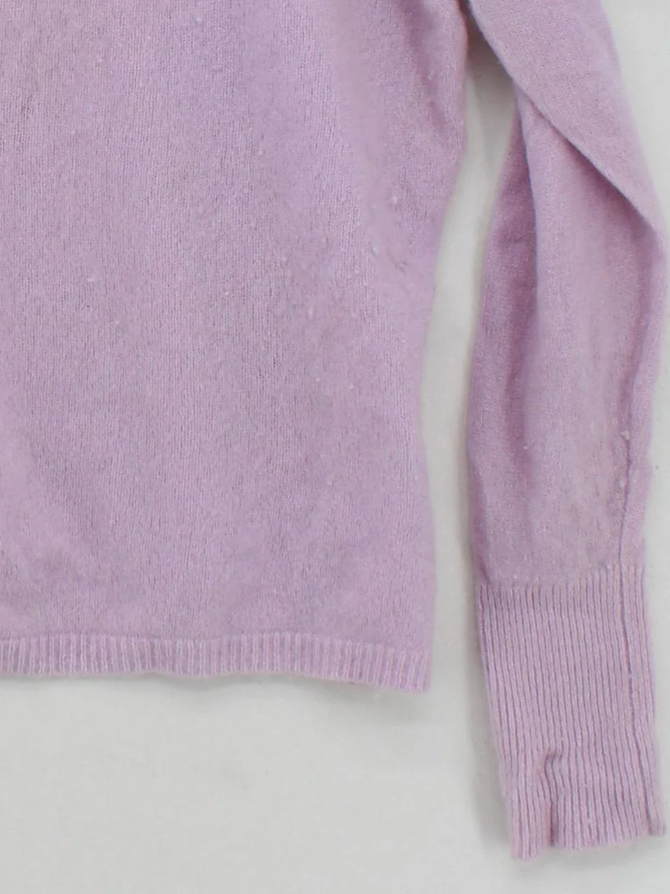 Hush Women's Jumper XL Pink Cashmere with Polyamide, Elastane V-Neck Pullover - Image 4