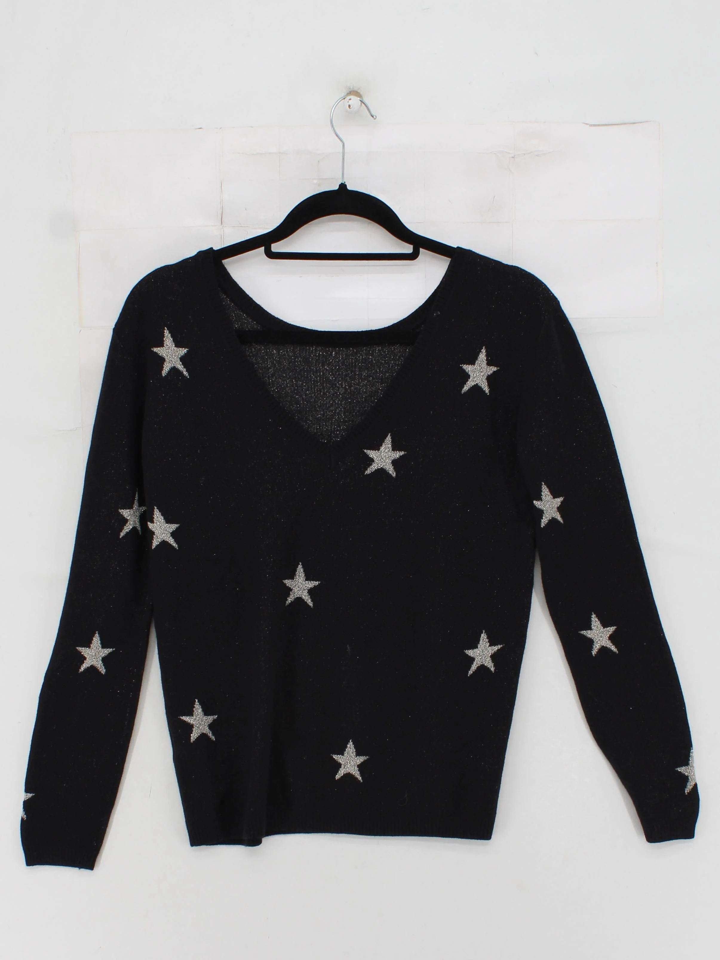 Hush Women's Jumper XS Black Viscose with Cotton, Polyester Pullover - Image 2