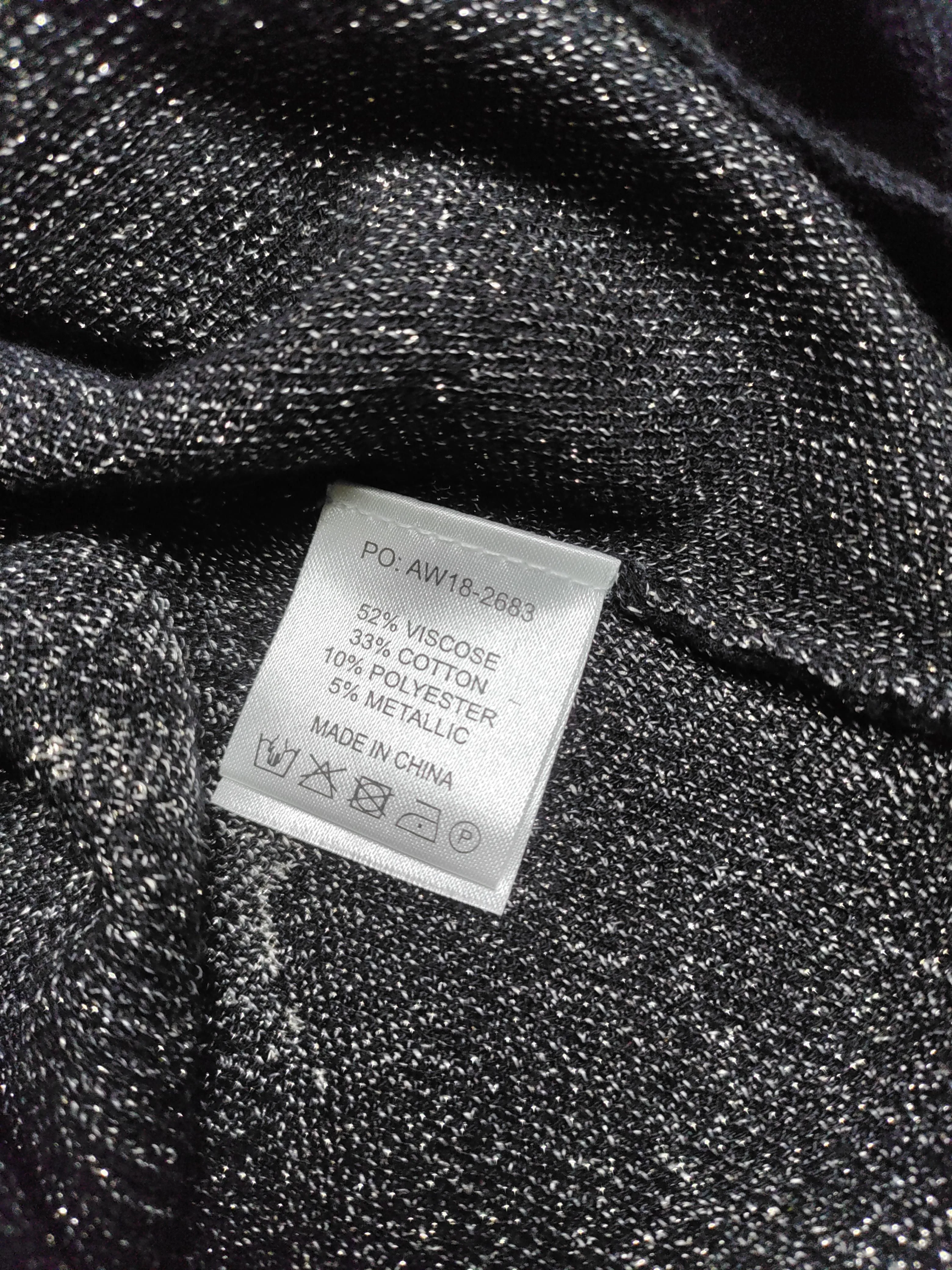 Hush Women's Jumper XS Black Viscose with Cotton, Polyester Pullover - Image 6