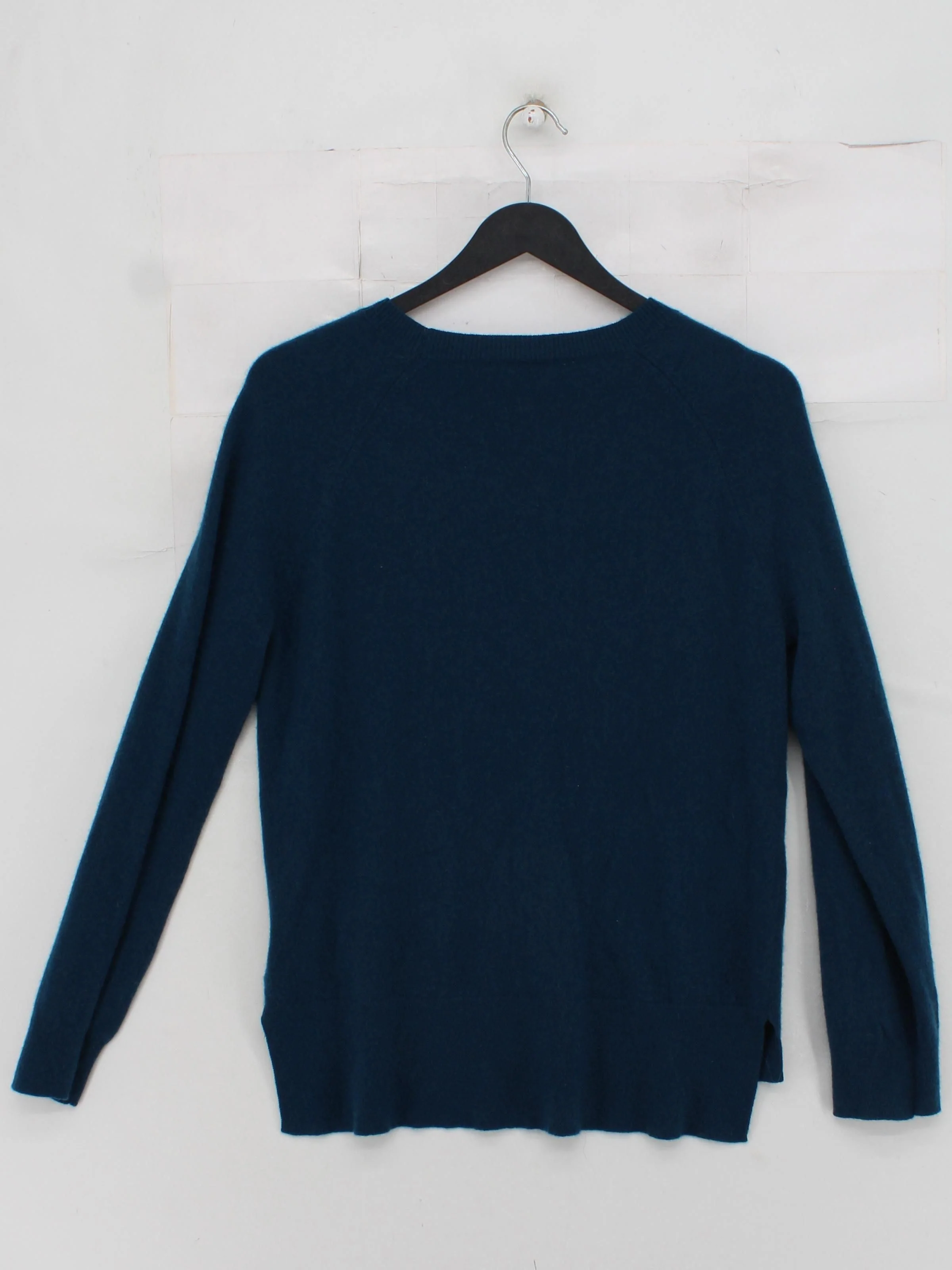 Hush Women's Jumper XS Blue 100% Cashmere Round Neck Pullover - Image 2