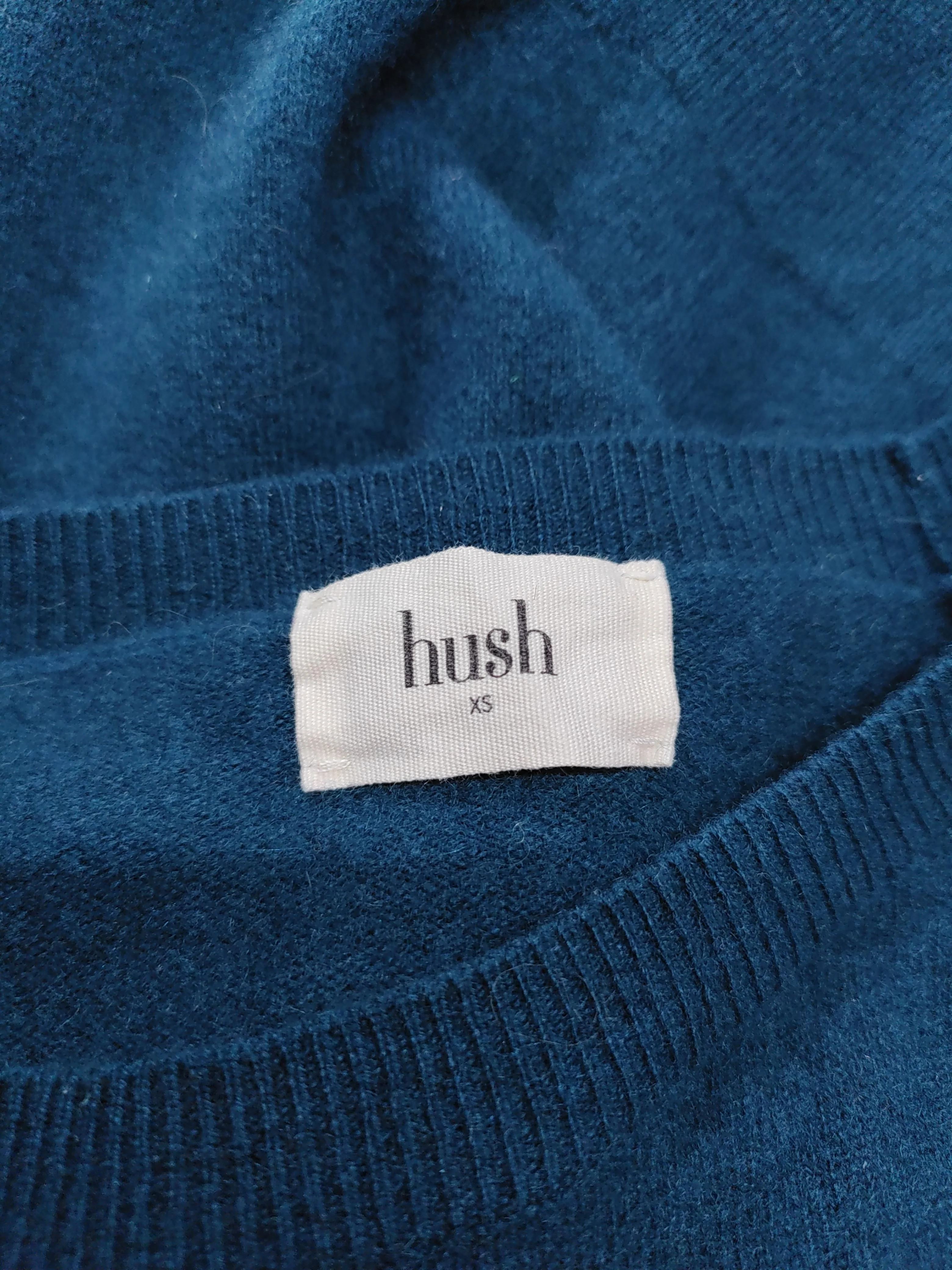 Hush Women's Jumper XS Blue 100% Cashmere Round Neck Pullover - Image 5