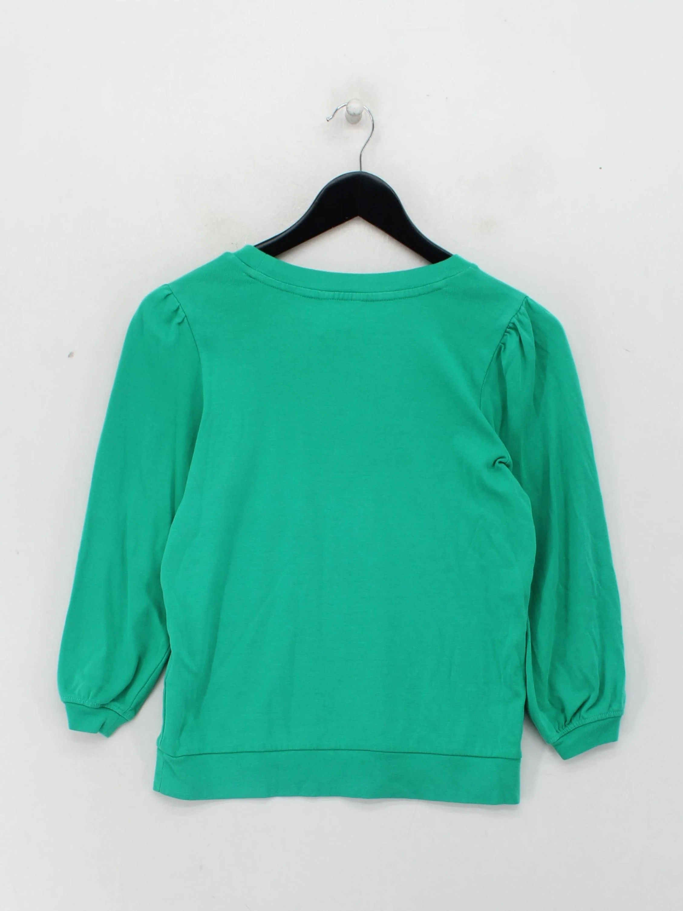 Hush Women's Jumper XS Green 100% Cotton Round Neck Pullover - Image 2