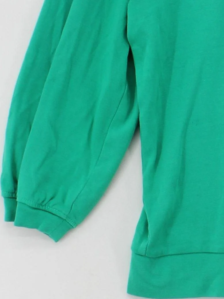 Hush Women's Jumper XS Green 100% Cotton Round Neck Pullover - Image 4