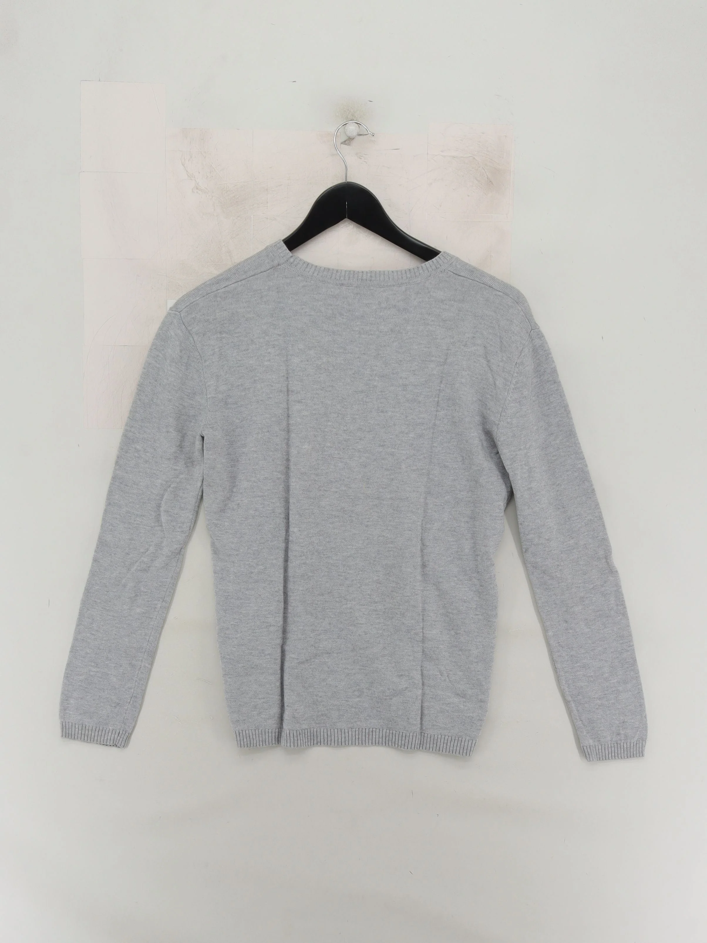 Hush Women's Jumper XS Grey Graphic 100% Other Crew Neck Pullover - Image 2