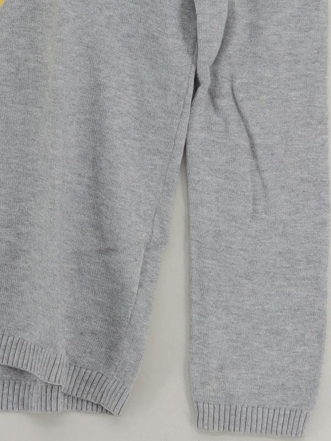 Hush Women's Jumper XS Grey Graphic 100% Other Crew Neck Pullover - Image 4