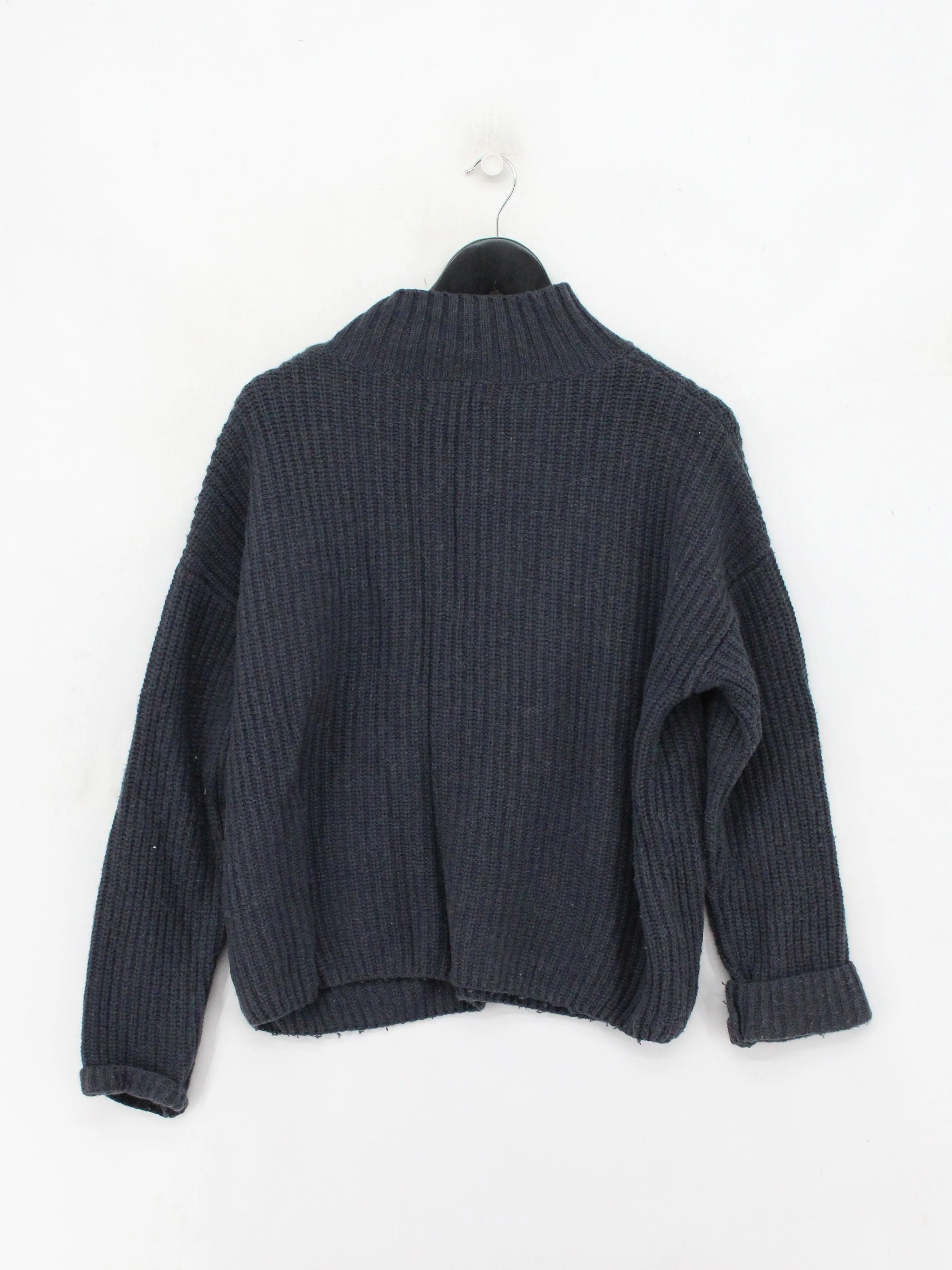 Hush Women's Jumper XS Grey Wool with Polyamide, Other High Neck Pullover - Image 2
