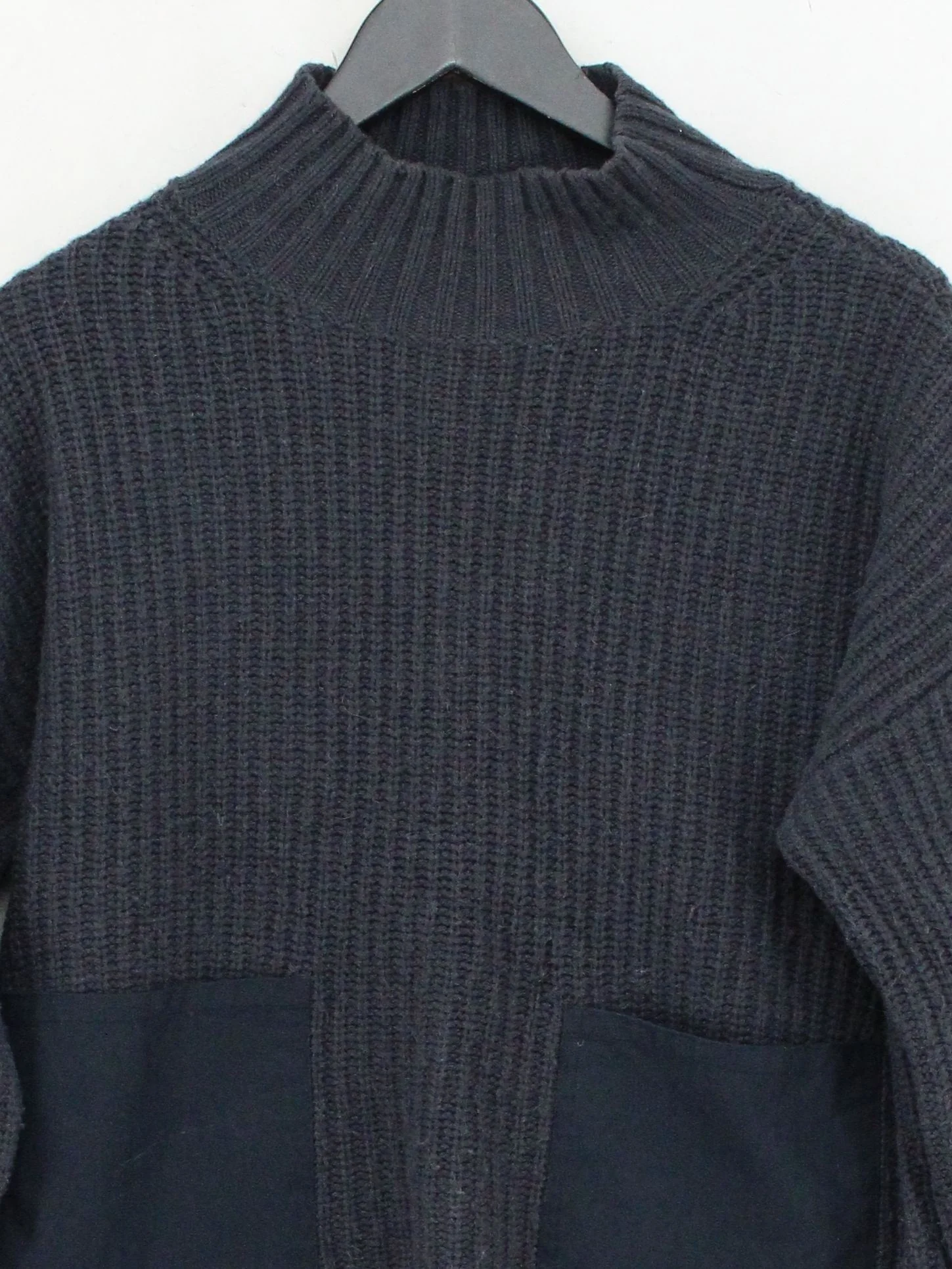 Hush Women's Jumper XS Grey Wool with Polyamide, Other High Neck Pullover - Image 3