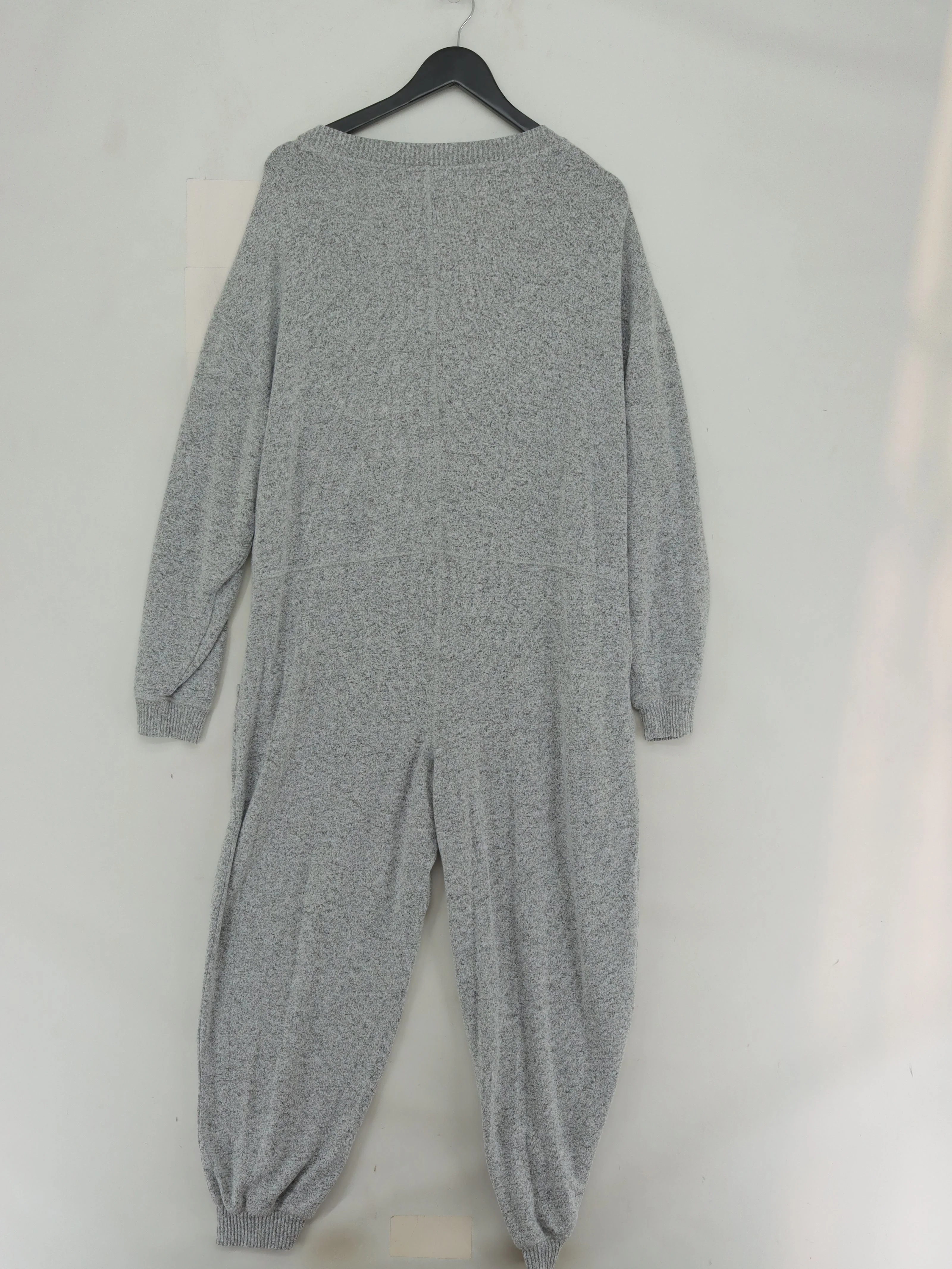 Hush Women's Jumpsuit M Grey Viscose with Polyester, Elastane Tapered Jumpsuit - Image 2