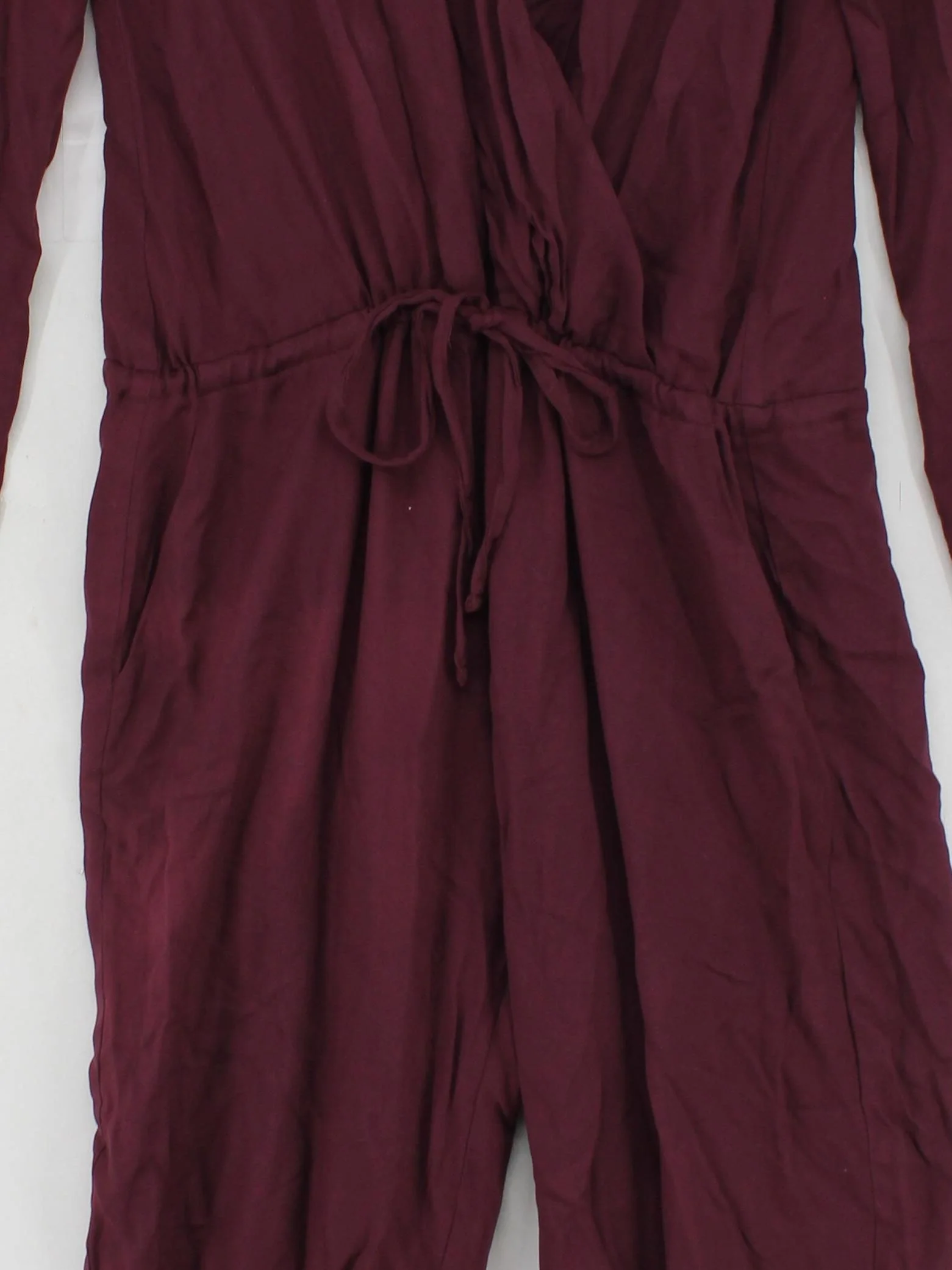 Hush Women's Jumpsuit UK 10 Purple 100% Rayon Tapered Jumpsuit - Image 3