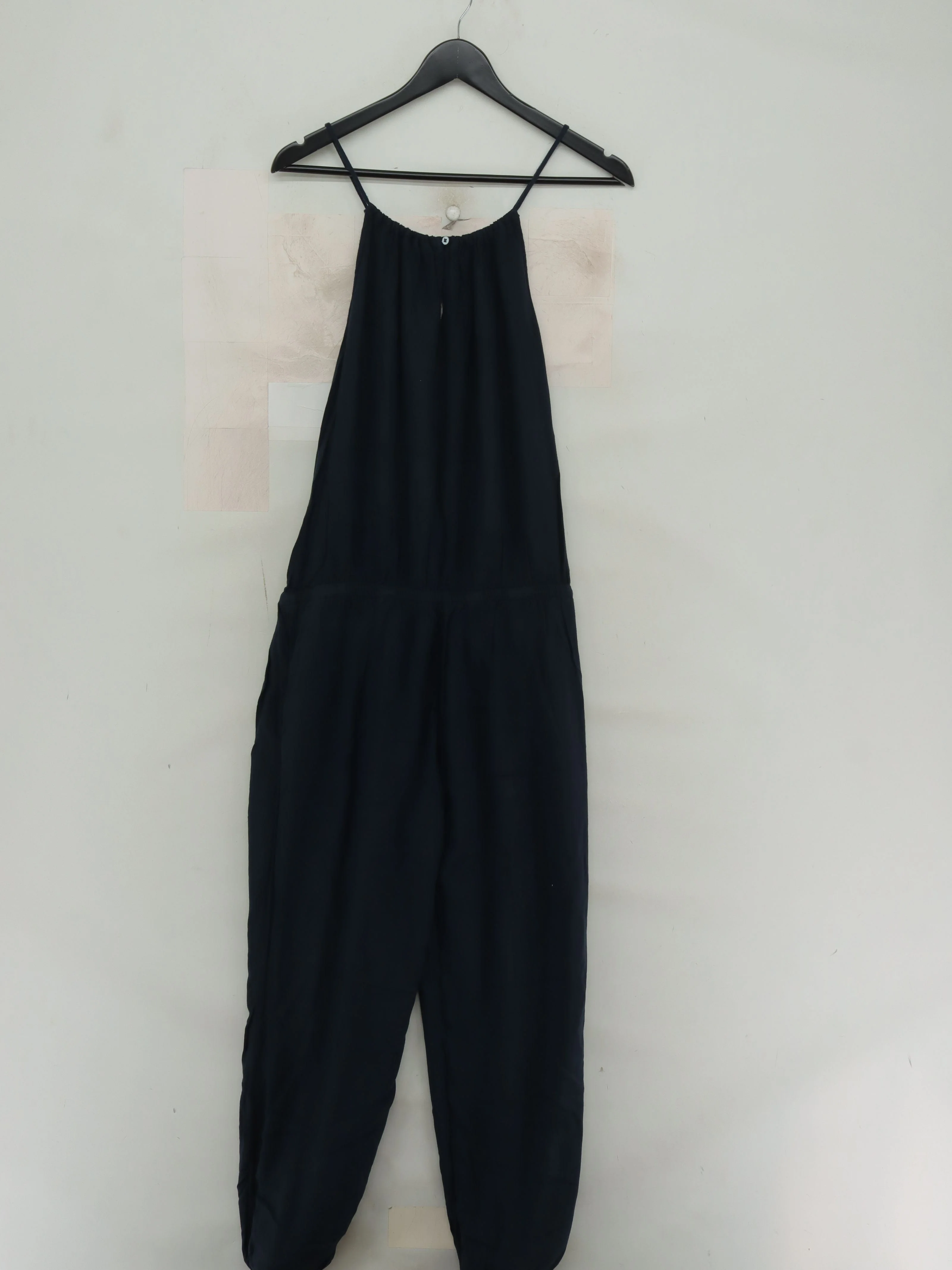 Hush Women's Jumpsuit UK 12 Blue 100% Rayon Tapered Jumpsuit - Image 2