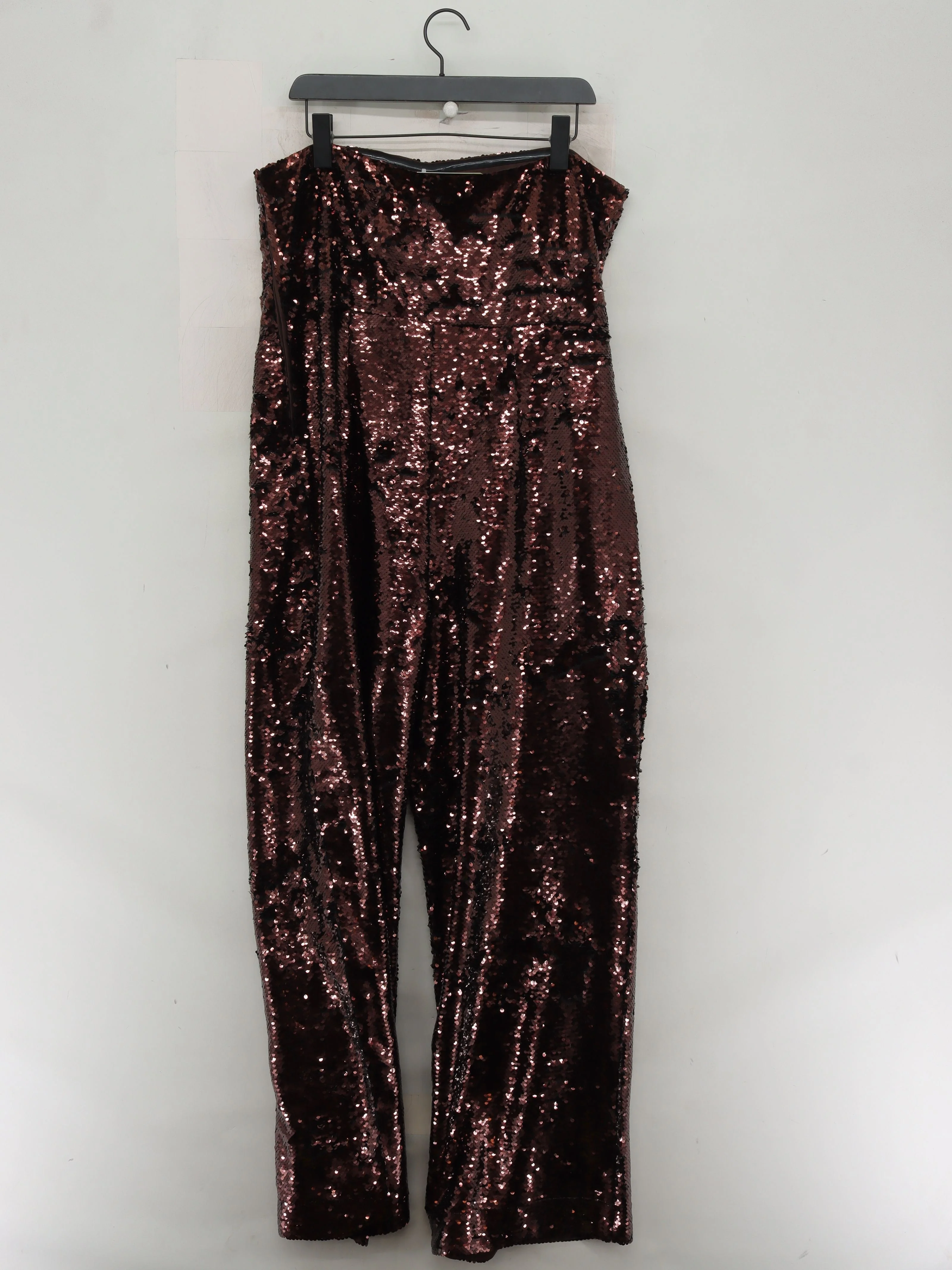 Hush Women's Jumpsuit UK 16 Brown 100% Polyester Wide-Leg Jumpsuit New with tags - Image 2