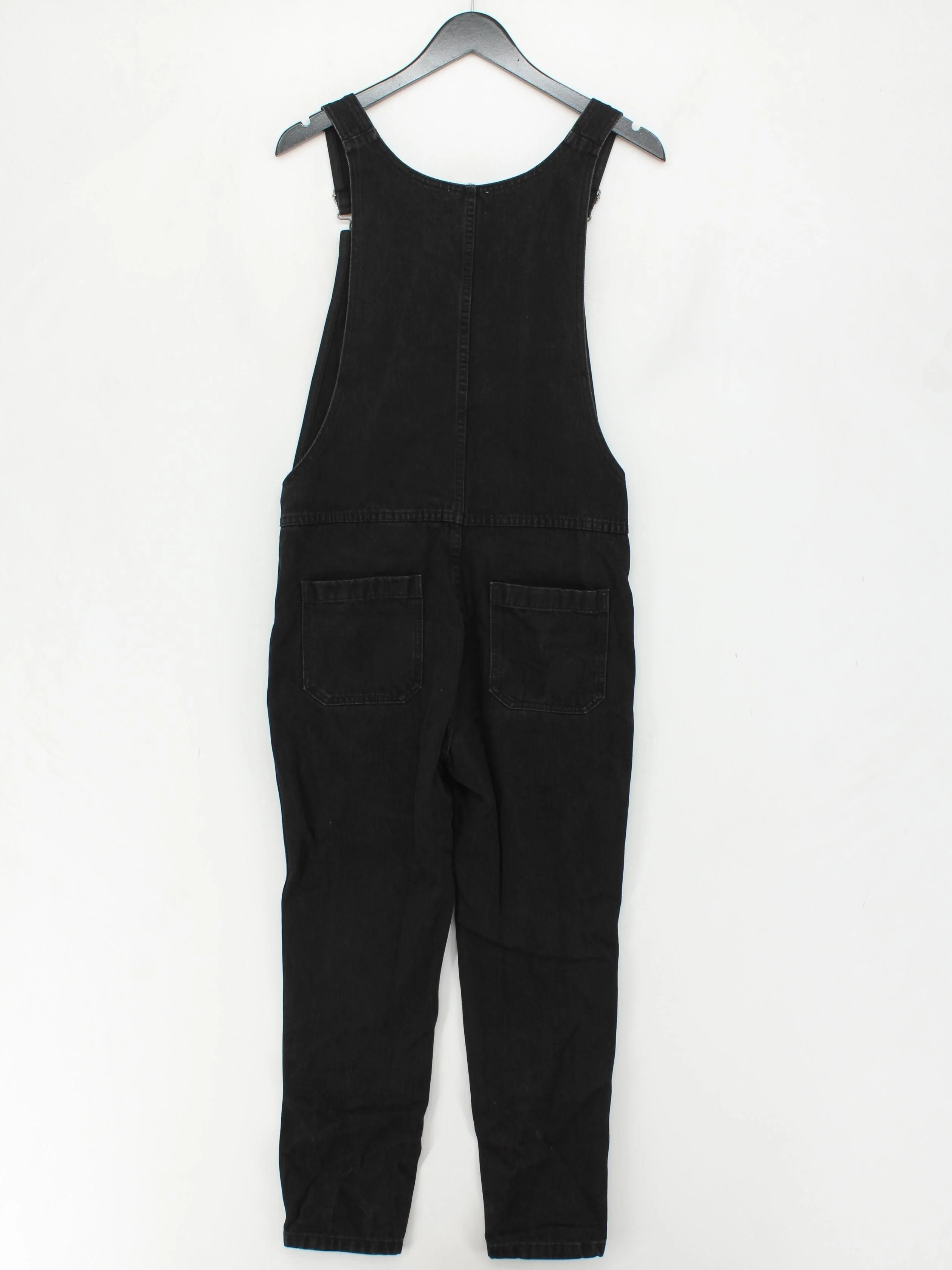 Hush Women's Jumpsuit UK 6 Black Cotton with Polyester, Viscose Jumpsuit - Image 2