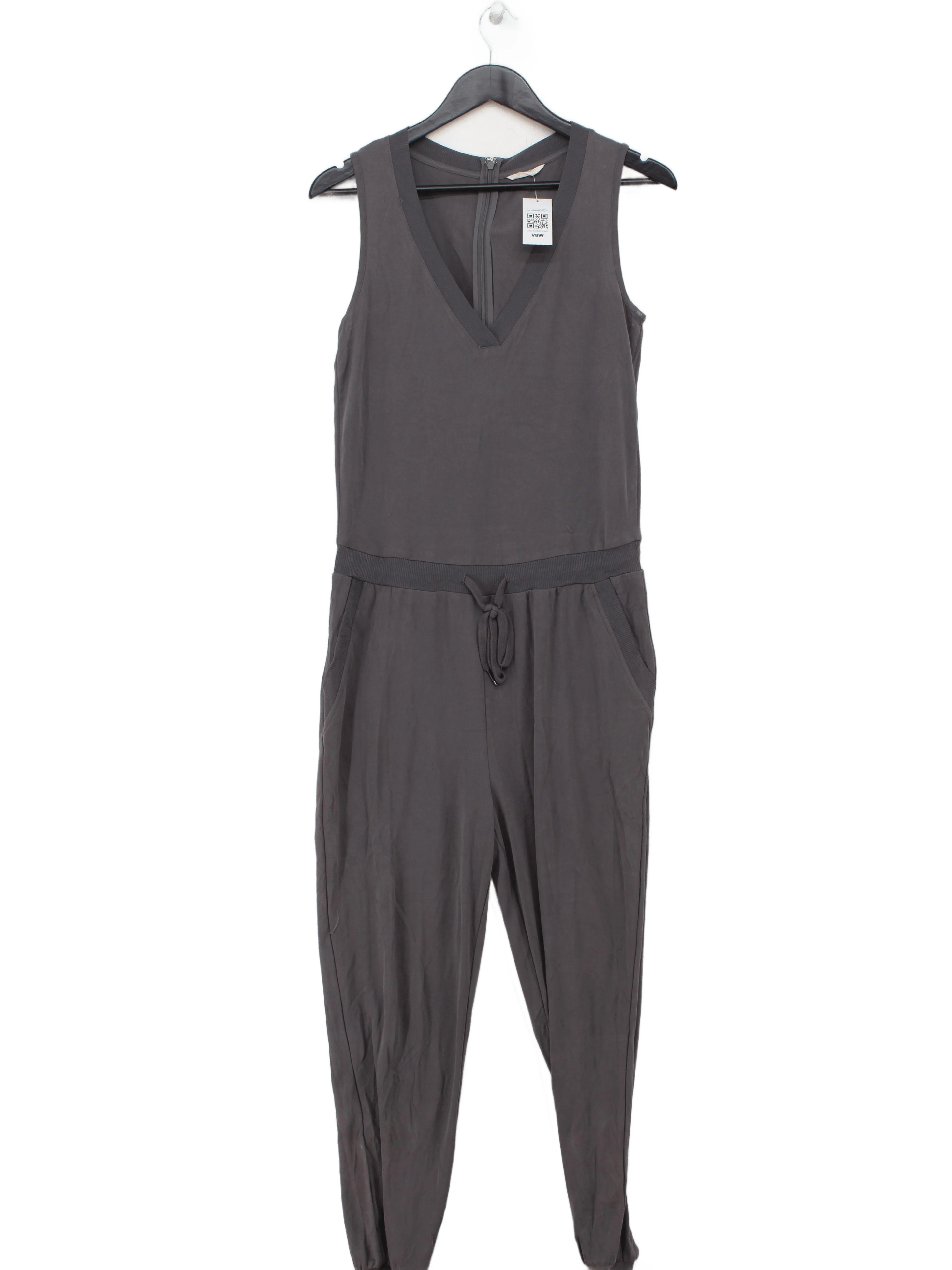 Hush Women's Jumpsuit UK 8 Grey Lyocell Modal with Polyester Tapered Jumpsuit