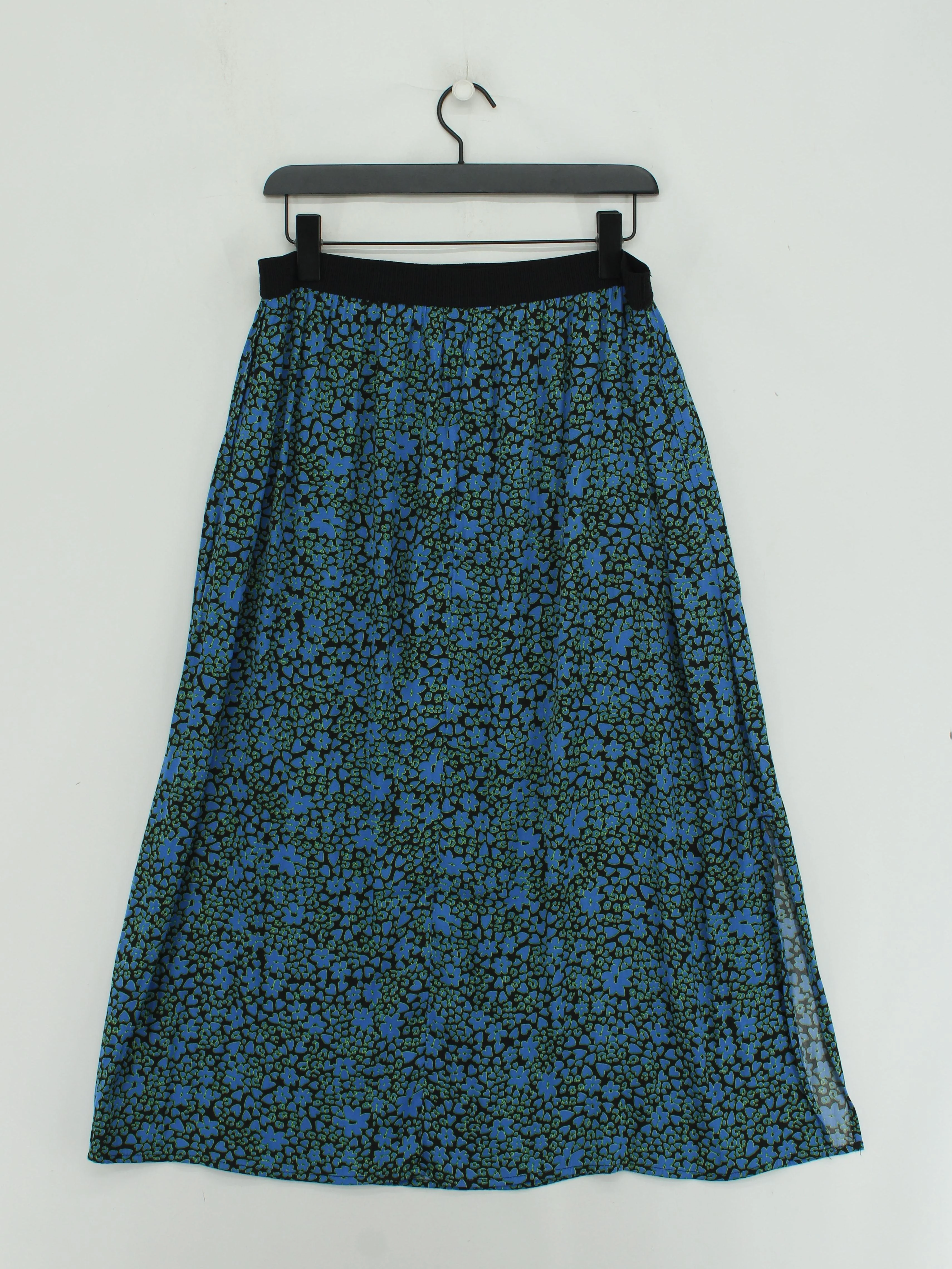 Hush Women's Midi Skirt L Multi Floral 100% Polyester Midi A-Line - Image 2