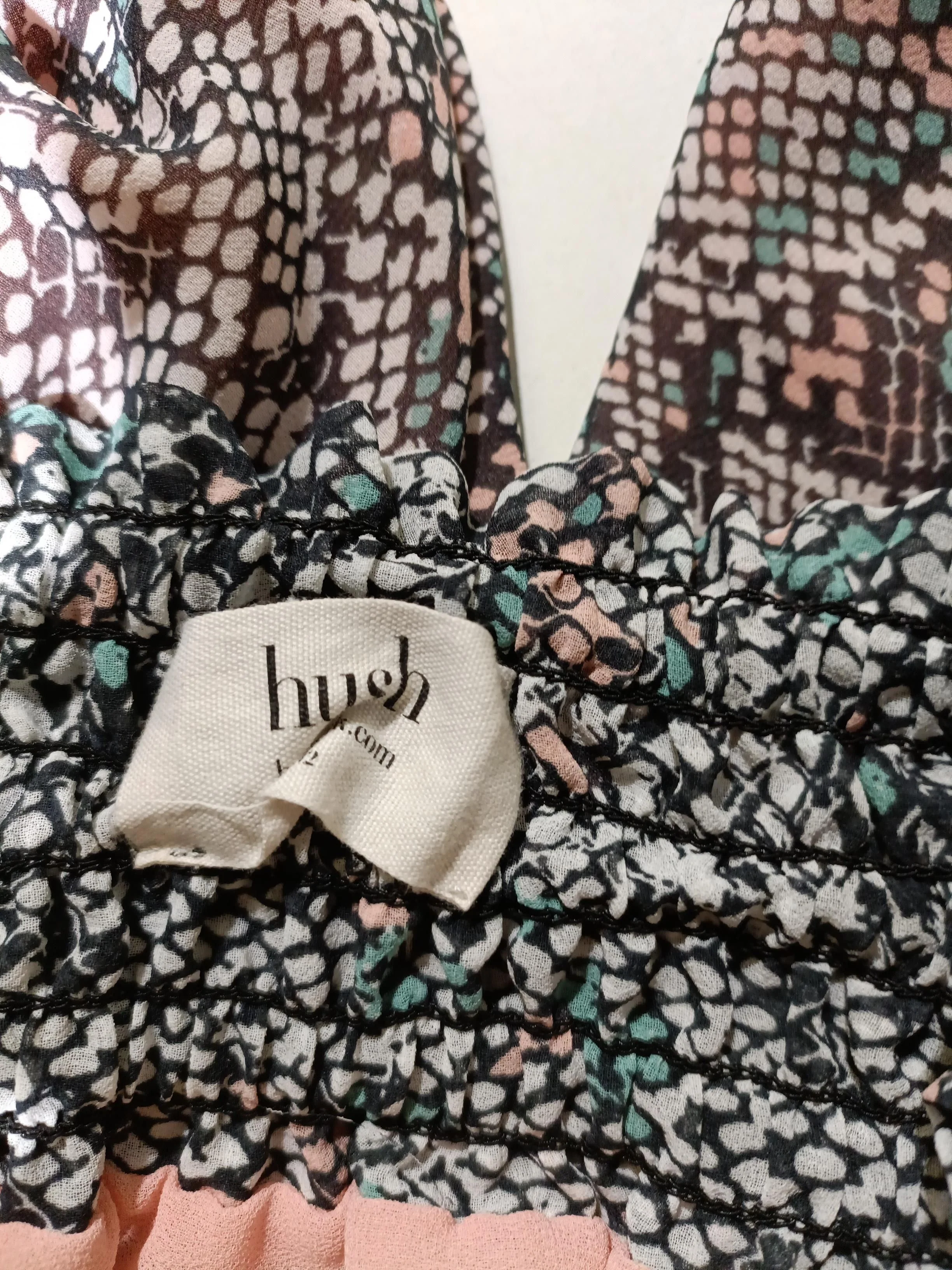 Hush Women's Mini Skirt UK 12 Multi Animal Print 100% Polyester Short Mini - Image 5