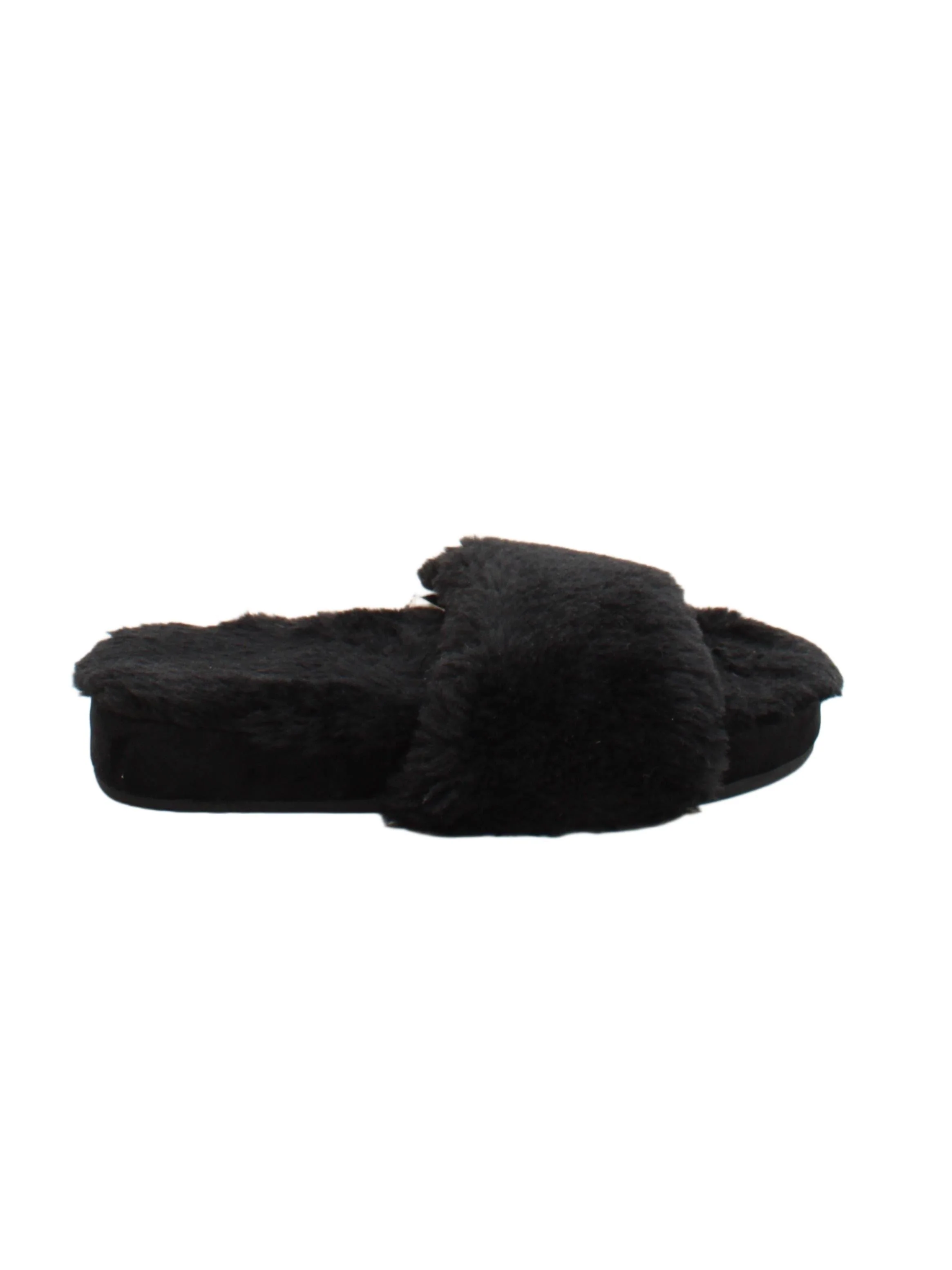 Hush Women's Sandals UK 3 Black 100% Polyester Slider