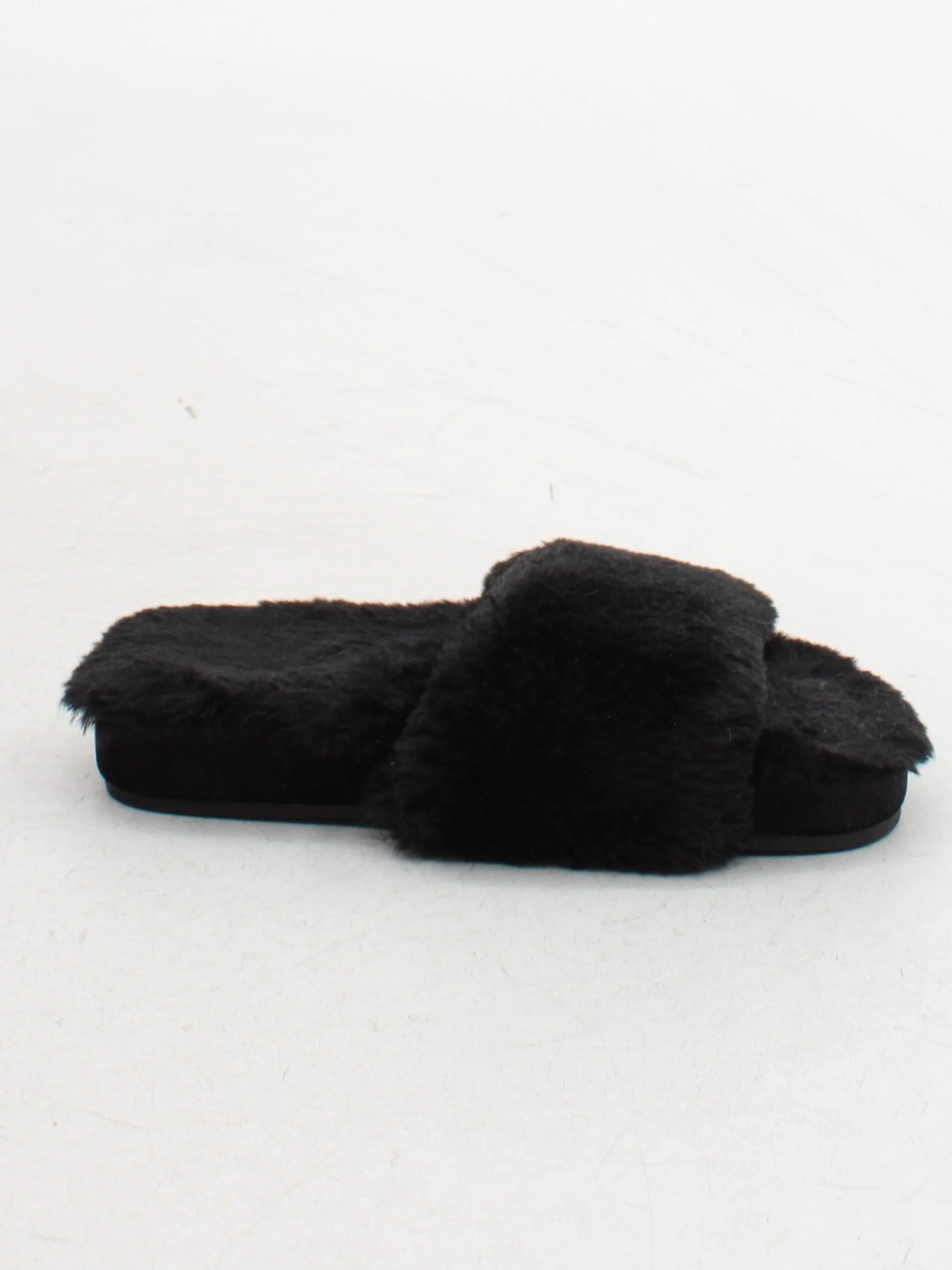 Hush Women's Sandals UK 3 Black 100% Polyester Slider - Image 5