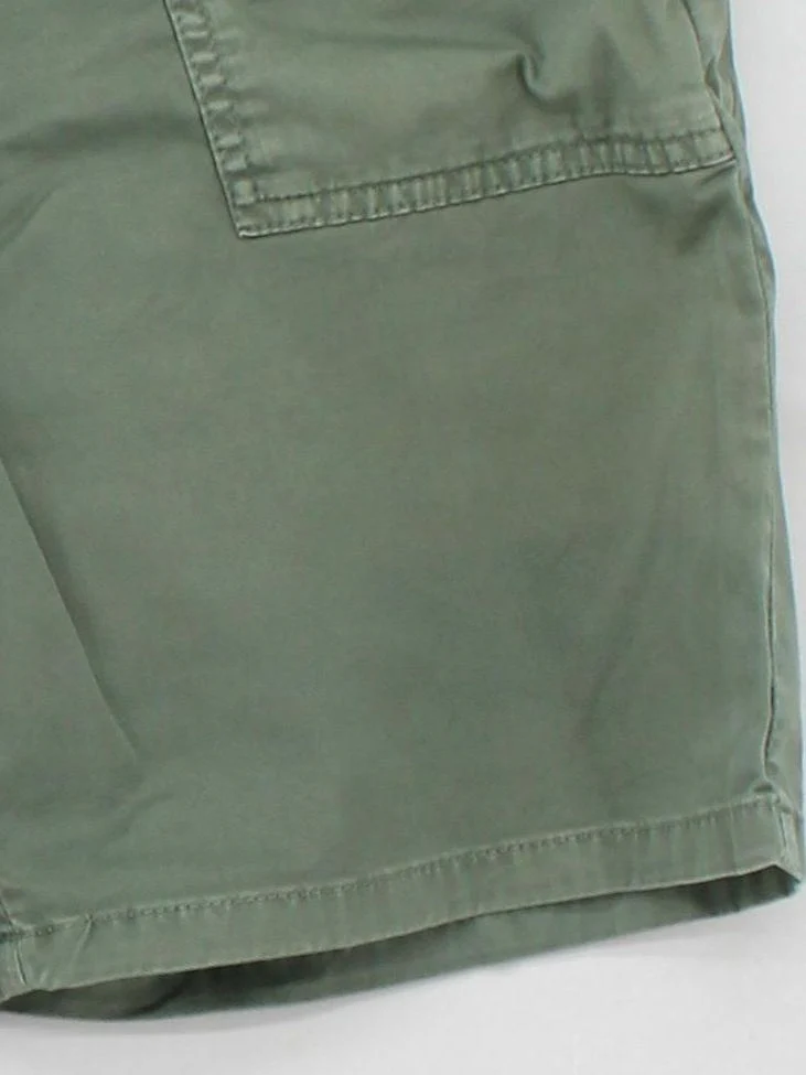 Hush Women's Shorts UK 10 Green Cotton with Elastane Cargo - Image 4