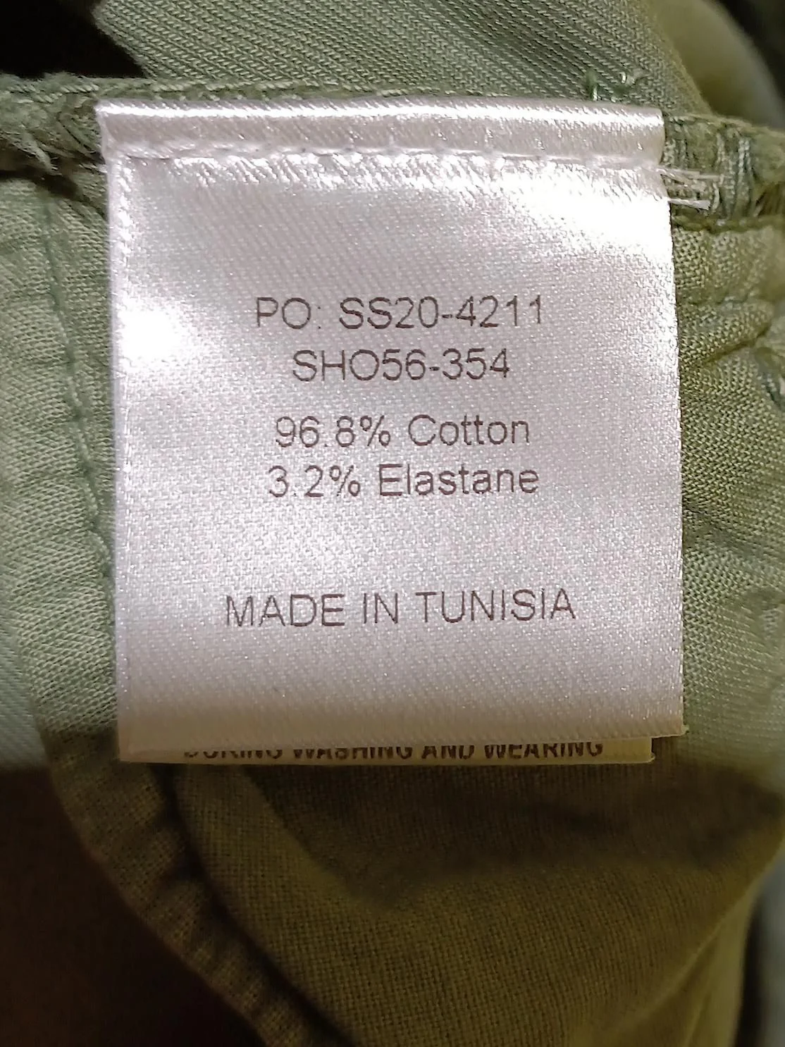 Hush Women's Shorts UK 10 Green Cotton with Elastane Cargo - Image 7