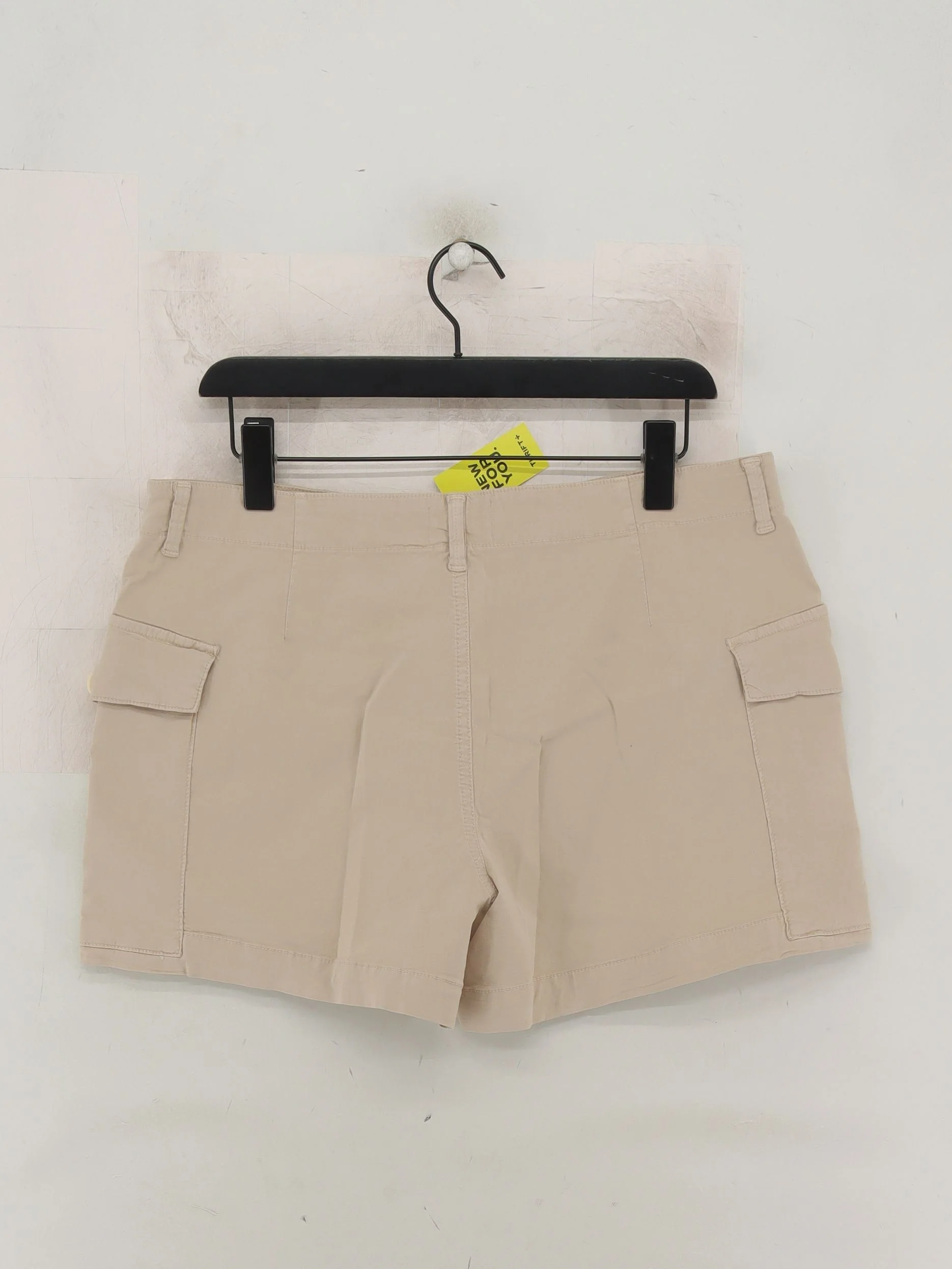 Hush Women's Shorts UK 14 Cream Lyocell Modal with Cotton, Elastane Cargo - Image 2