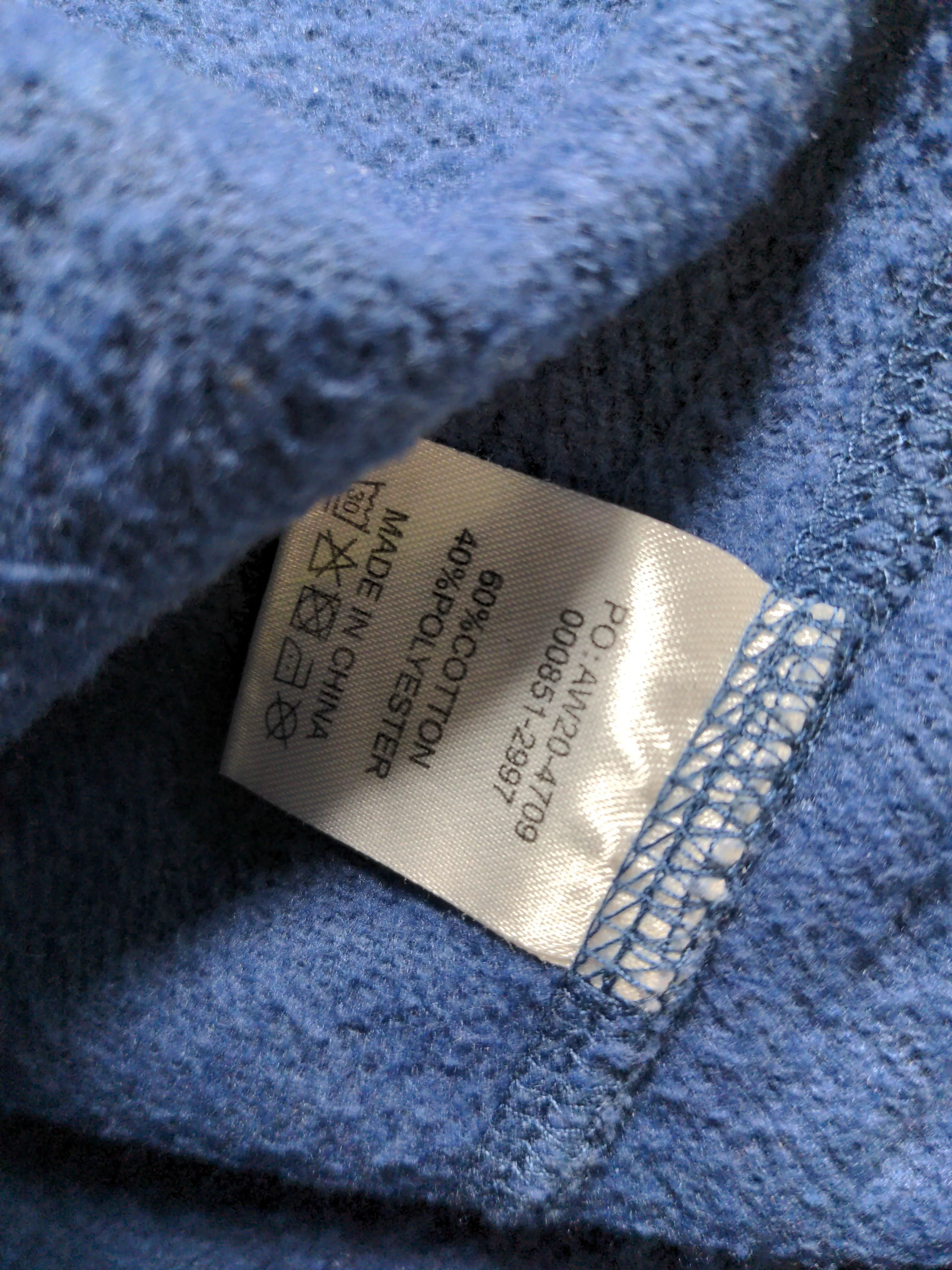 Hush Women's Sports Bottoms UK 12 Blue Cotton with Polyester Sweatpants - Image 6