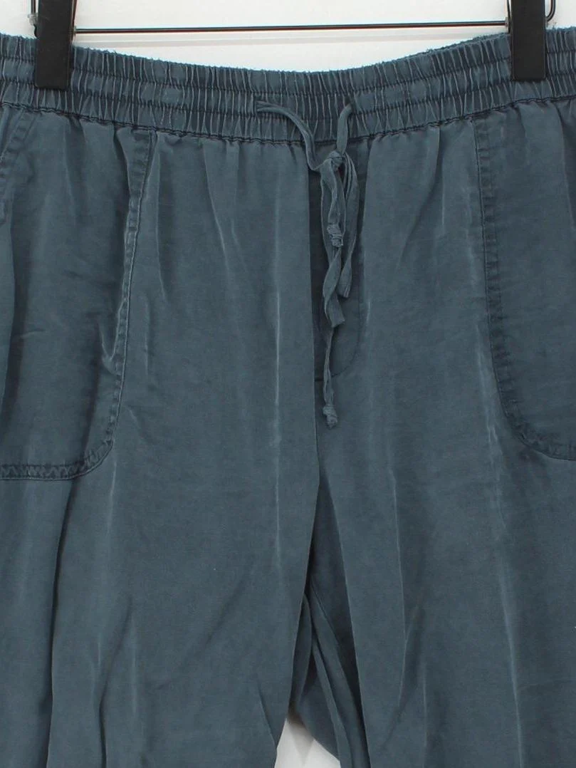 Hush Women's Sports Bottoms UK 16 Grey 100% Lyocell Modal Tapered Sweatpants - Image 3