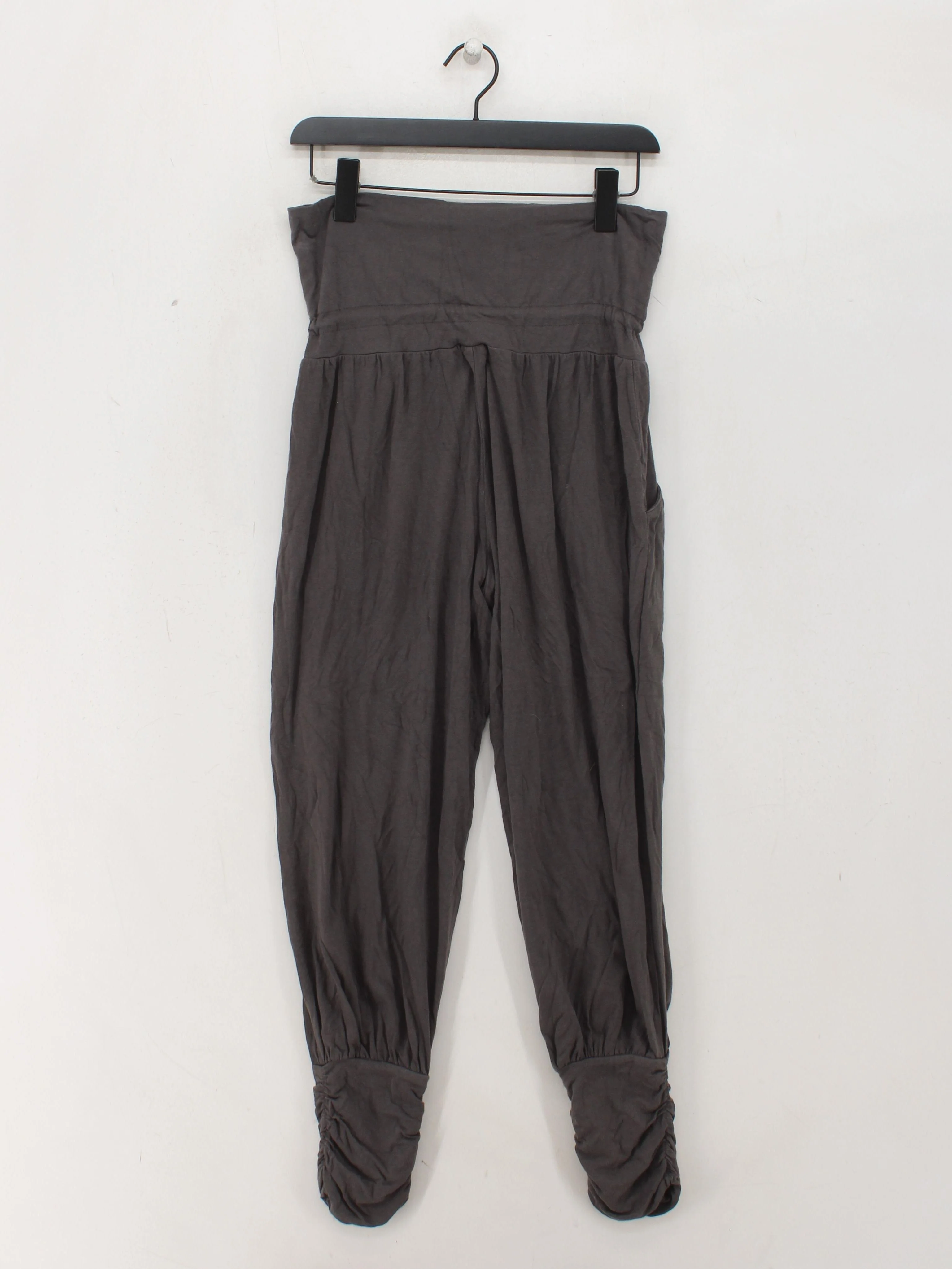 Hush Women's Sports Bottoms XS Grey 100% Other Tapered Sweatpants - Image 2