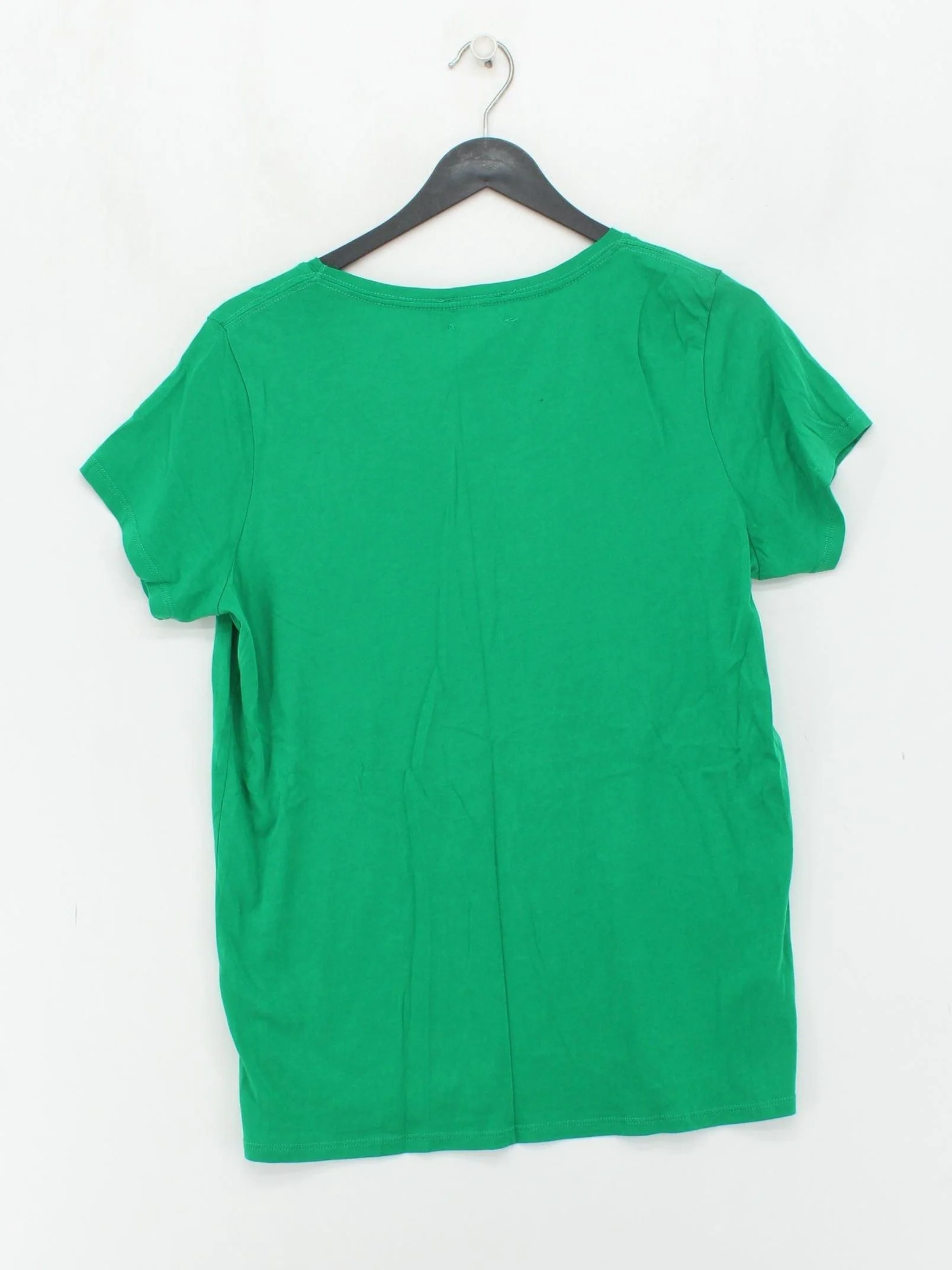 Hush Women's T-Shirt M Green Graphic 100% Cotton Short Sleeve Round Neck Basic - Image 2