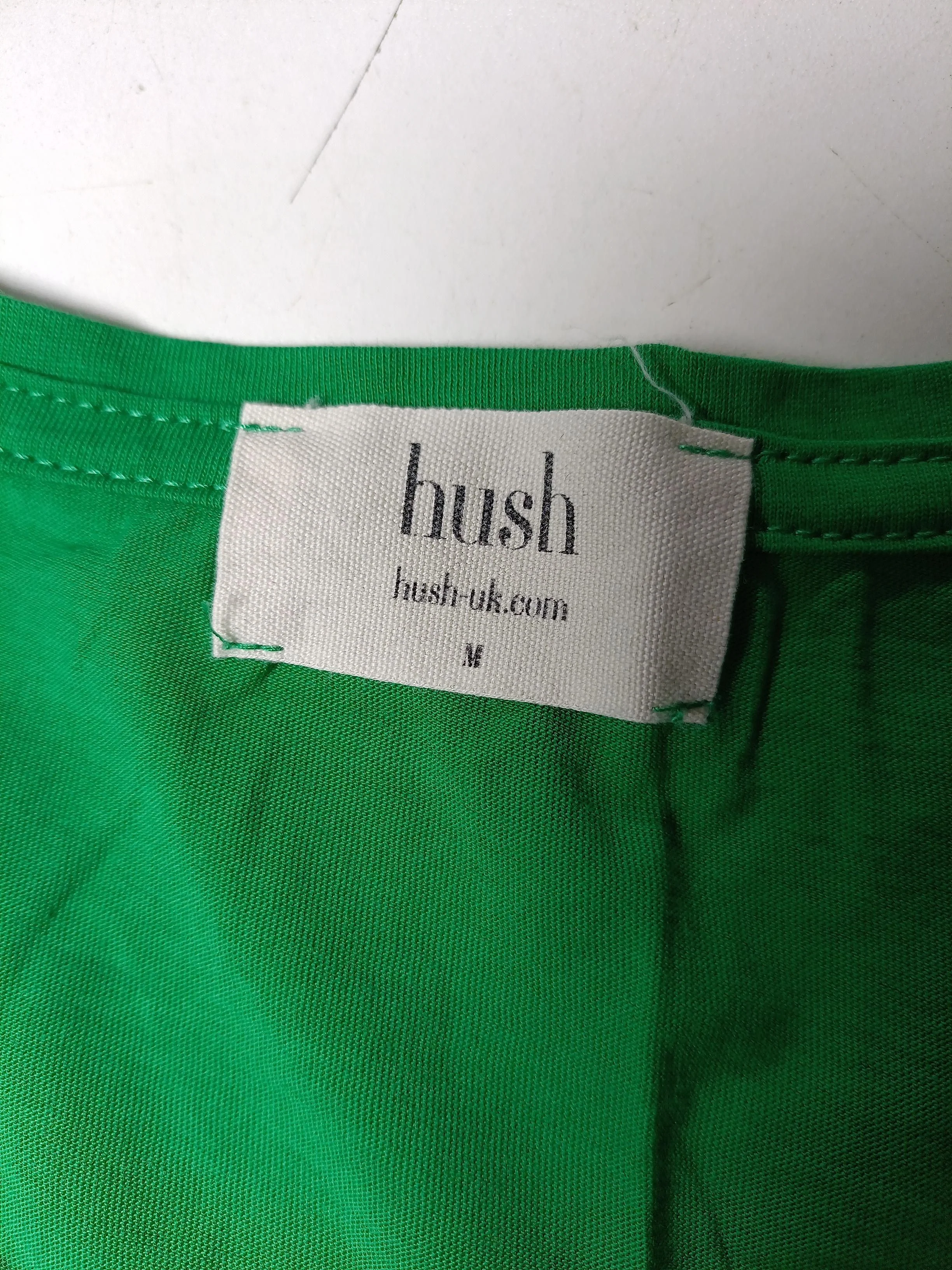 Hush Women's T-Shirt M Green Graphic 100% Cotton Short Sleeve Round Neck Basic - Image 5