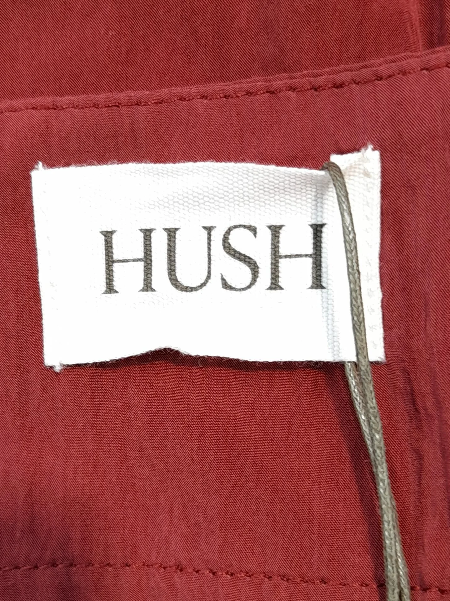 Hush Women's T-Shirt UK 10 Red Viscose with Polyamide Camisole - Image 5