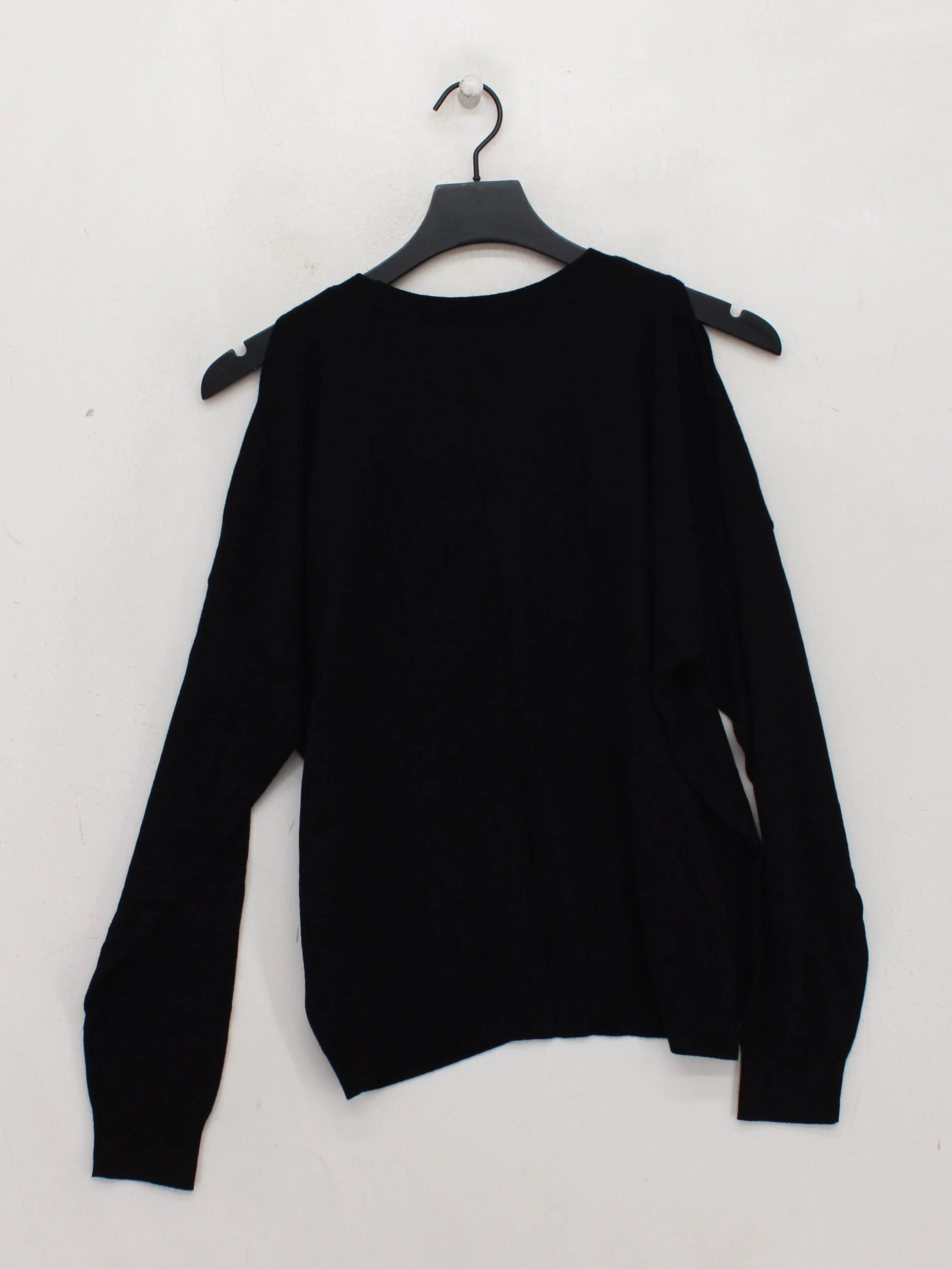 Hush Women's Top S Black 100% Other Long Sleeve Round Neck Basic - Image 2