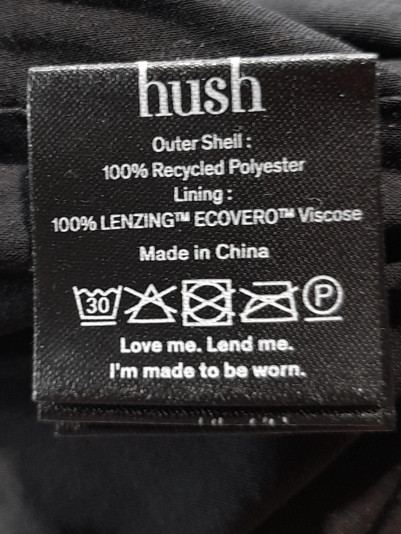Hush Women's Top UK 10 Multi Polyester with Viscose Sleeveless V-Neck Basic - Image 6