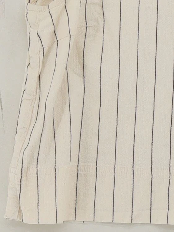 Hush Women's Top UK 10 White Striped 100% Other Sleeveless Round Neck Basic - Image 4