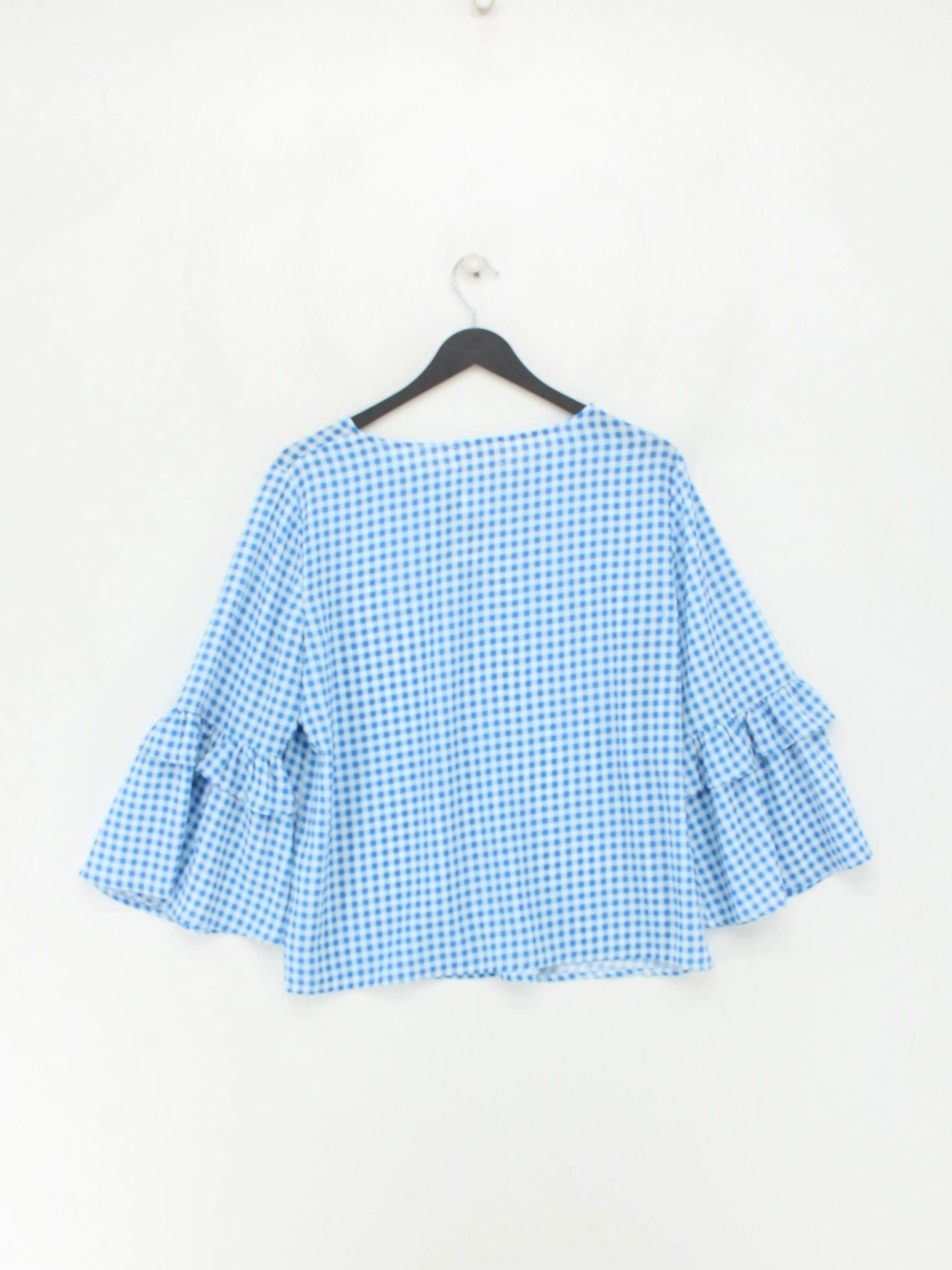Hush Women's Top UK 12 Blue Polyester with Elastane Basic - Image 2