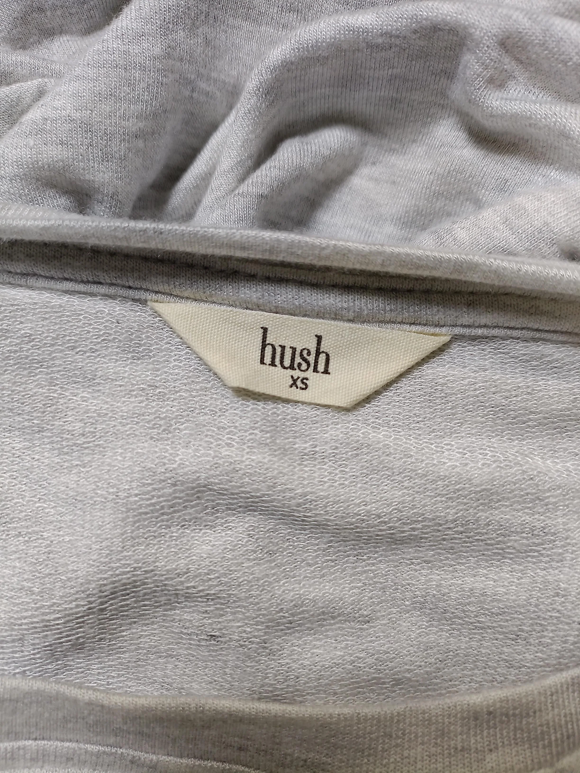 Hush Women's Top XS Grey Viscose with Elastane Long Sleeve Round Neck Basic - Image 5