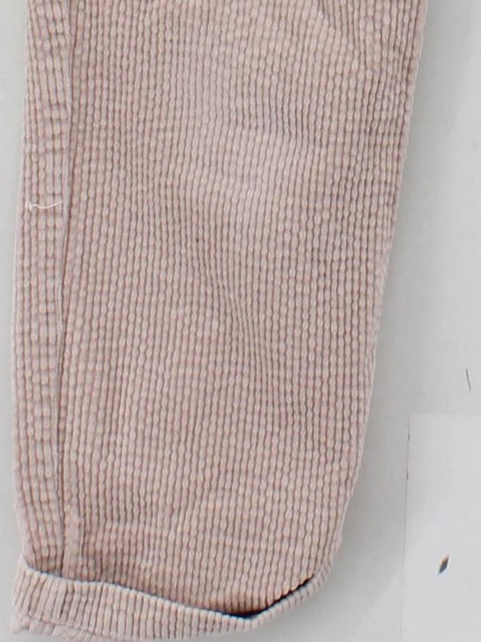 Hush Women's Trousers UK 10 Pink Cotton with Elastane Tapered Cropped - Image 4