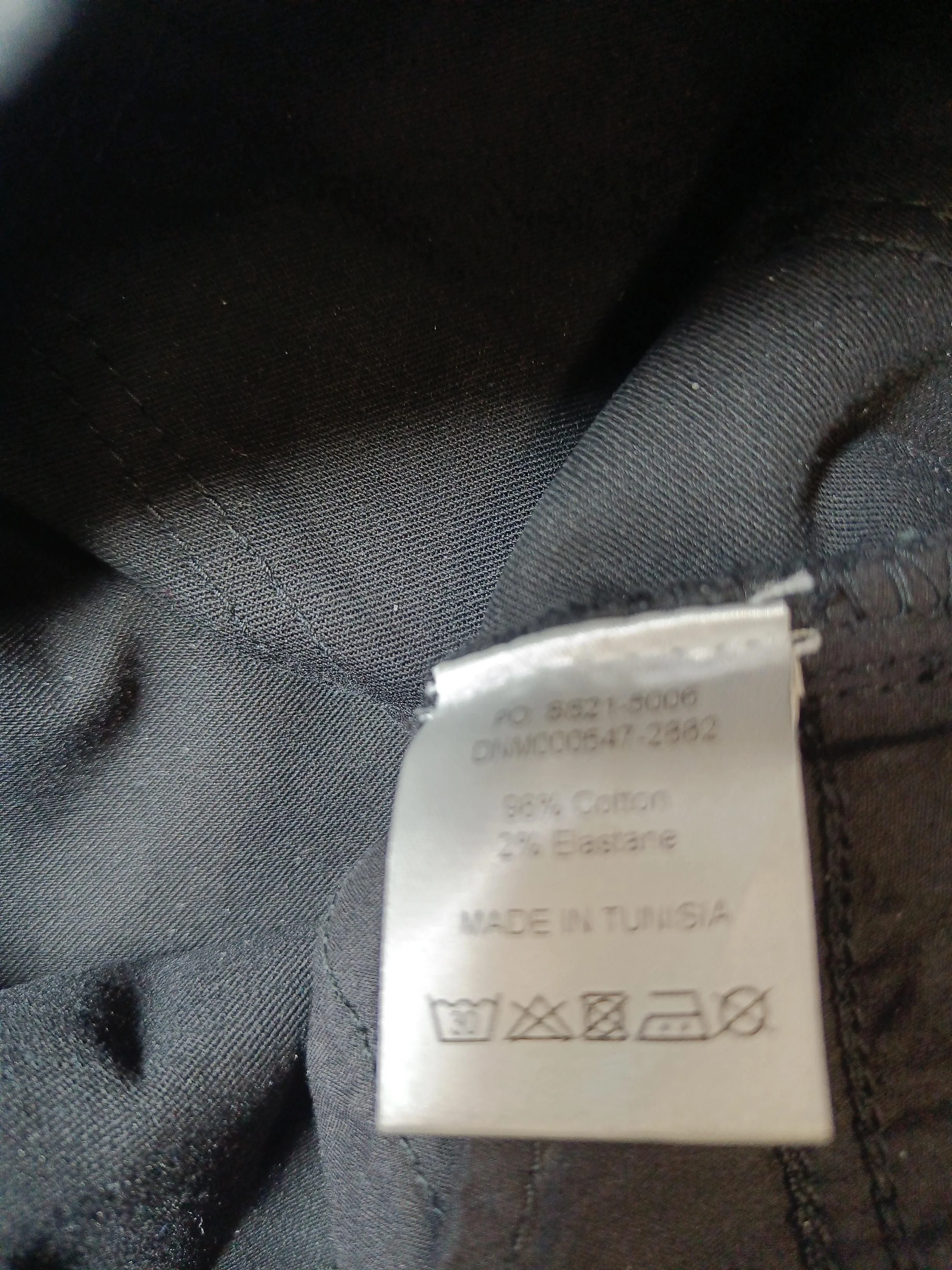 Hush Women's Trousers UK 12 Black Cotton with Elastane Skinny Chino - Image 6