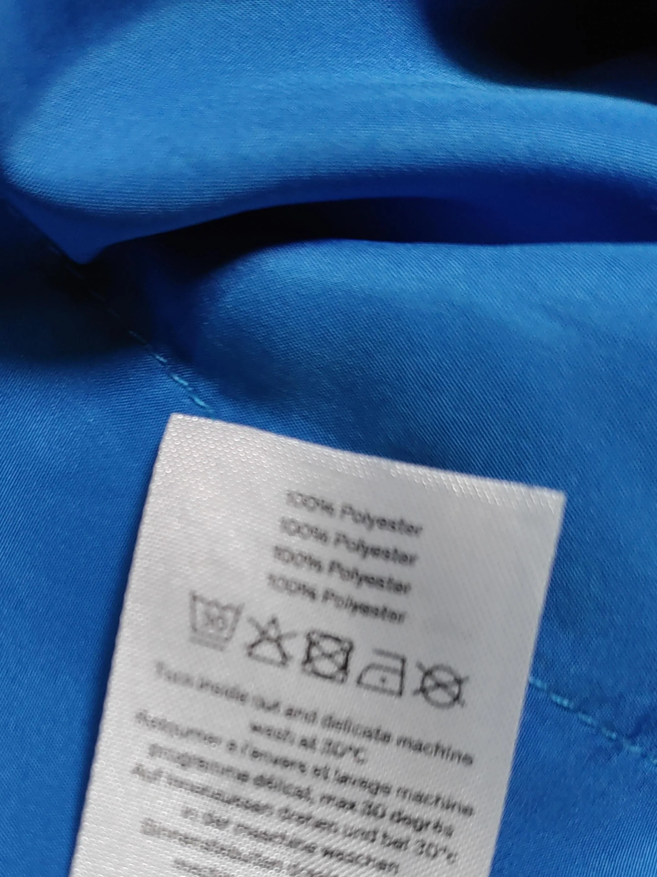 Hush Women's Trousers UK 12 Blue 100% Polyester Wide-Leg Chino - Image 6