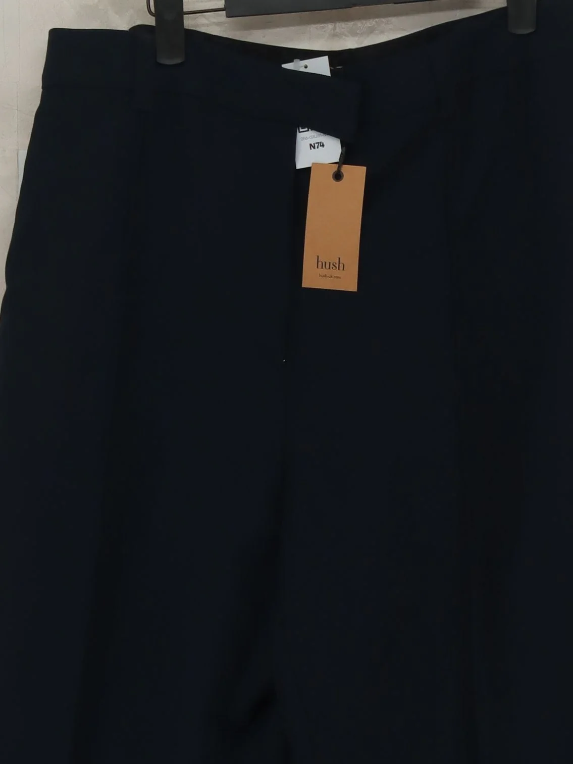 Hush Women's Trousers UK 16 Blue 100% Other Wide-Leg Chino New with tags - Image 3