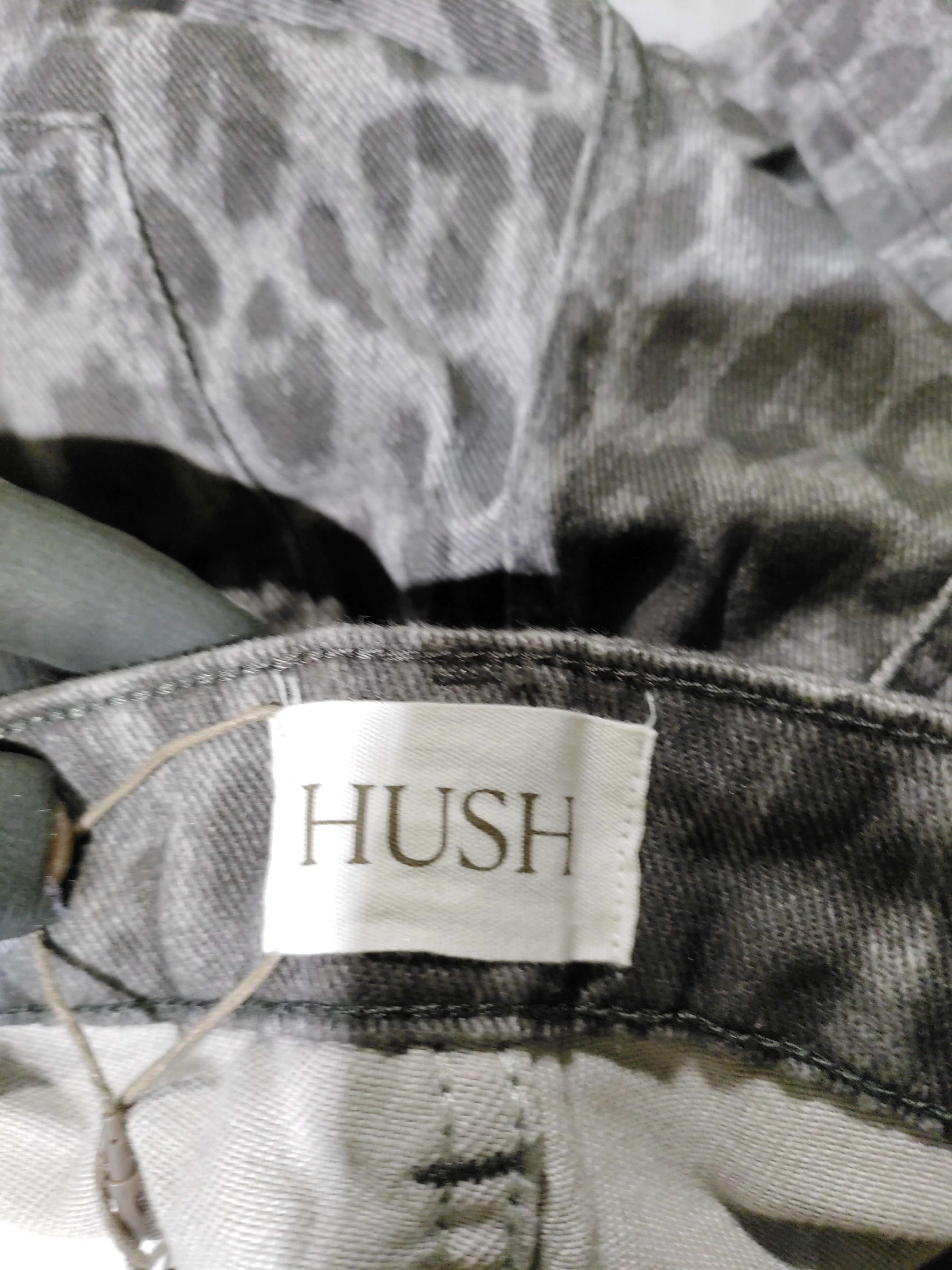 Hush Women's Trousers UK 8 Grey 100% Cotton Chino New with tags - Image 5