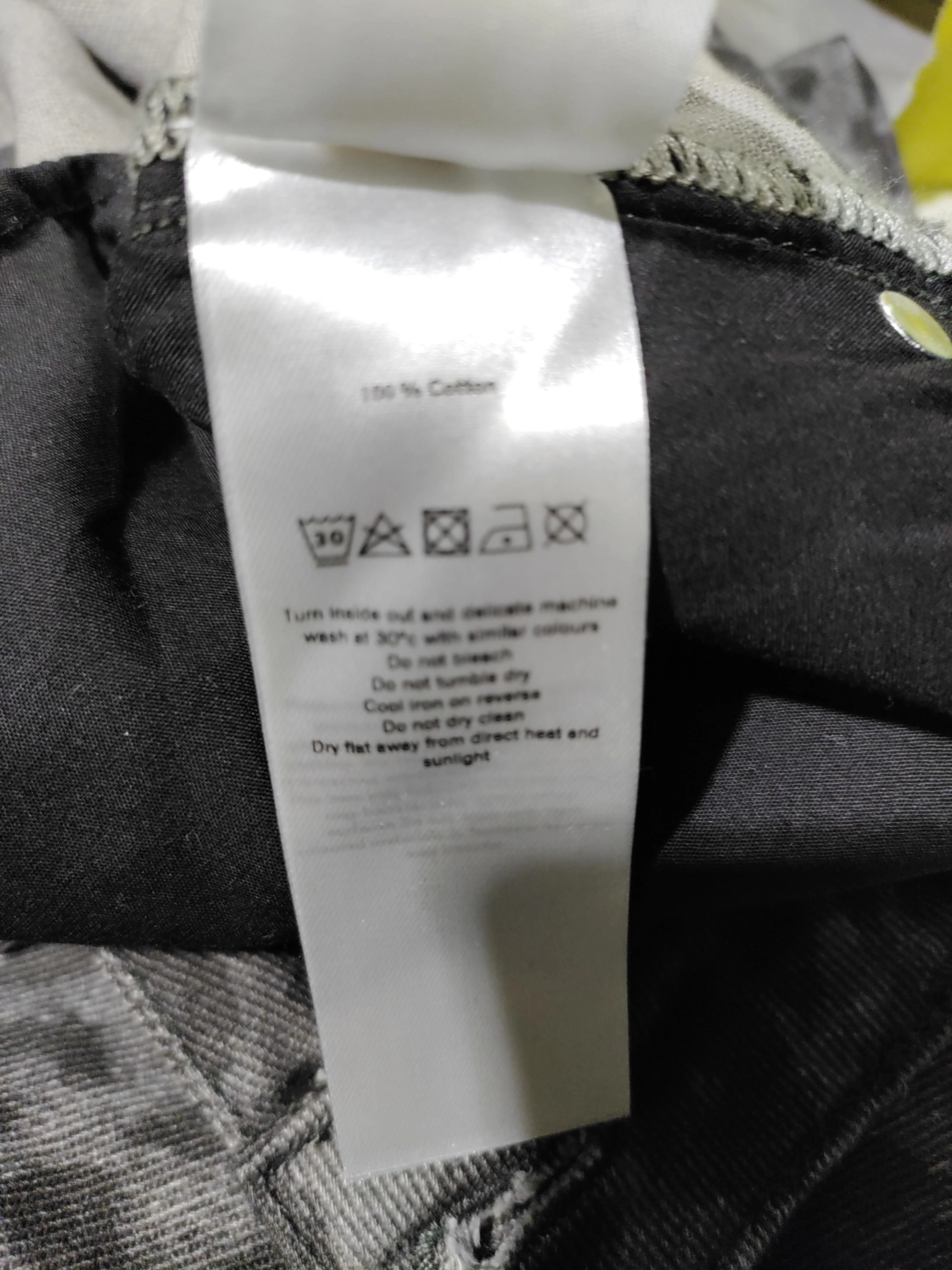Hush Women's Trousers UK 8 Grey 100% Cotton Chino New with tags - Image 6