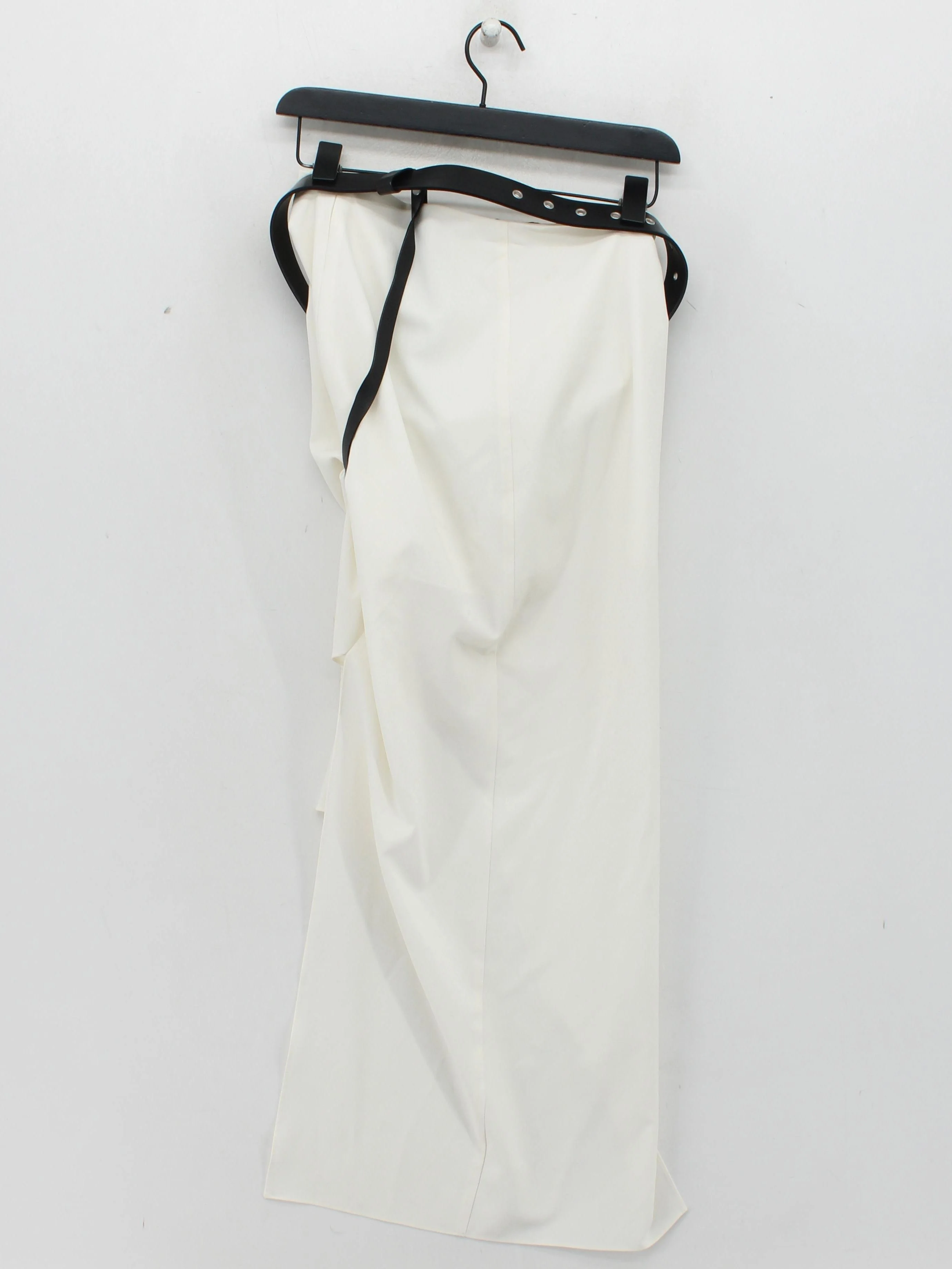 Hyein Seo Women's Midi Skirt UK 4 White 100% Other Midi Wrap - Image 2