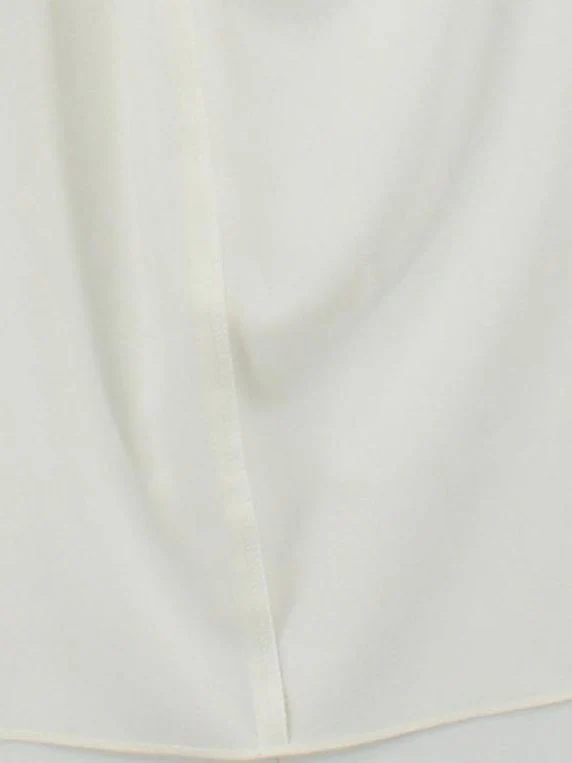 Hyein Seo Women's Midi Skirt UK 4 White 100% Other Midi Wrap - Image 4