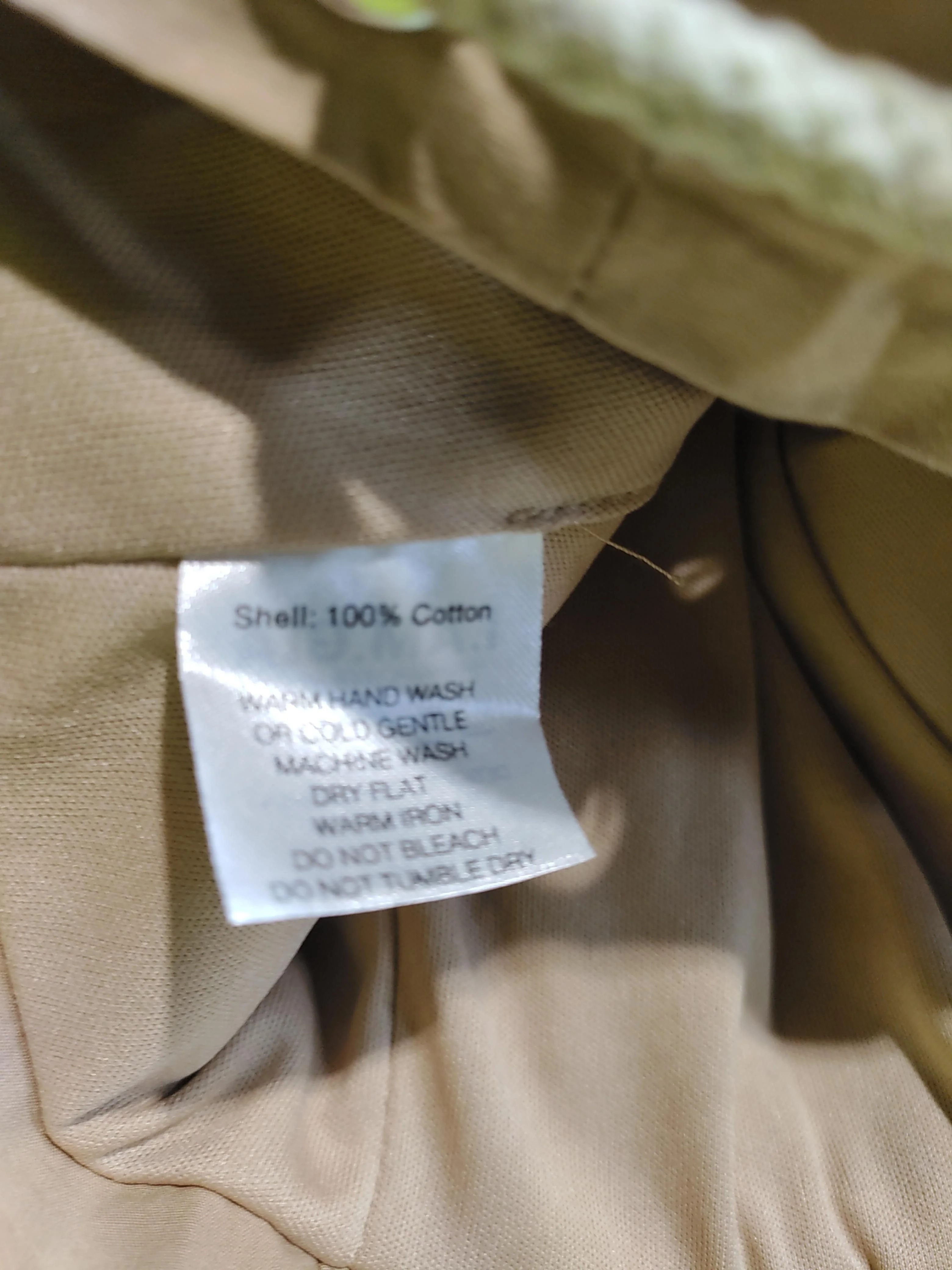 I Am Gia Women's Top XS Tan 100% Cotton Short Sleeve Round Neck Cropped - Image 6